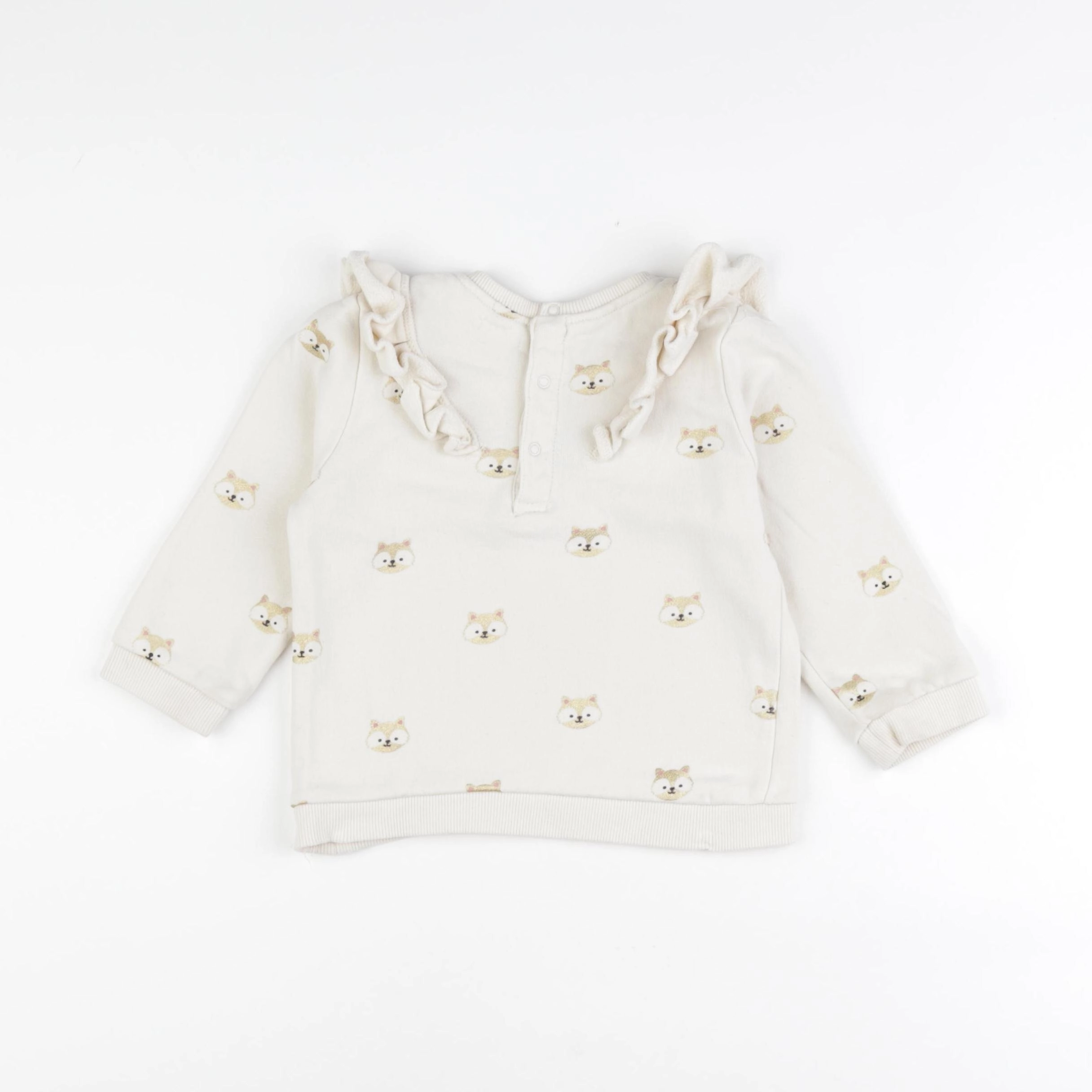 Boutchou - sweat beige, or - 36 mois