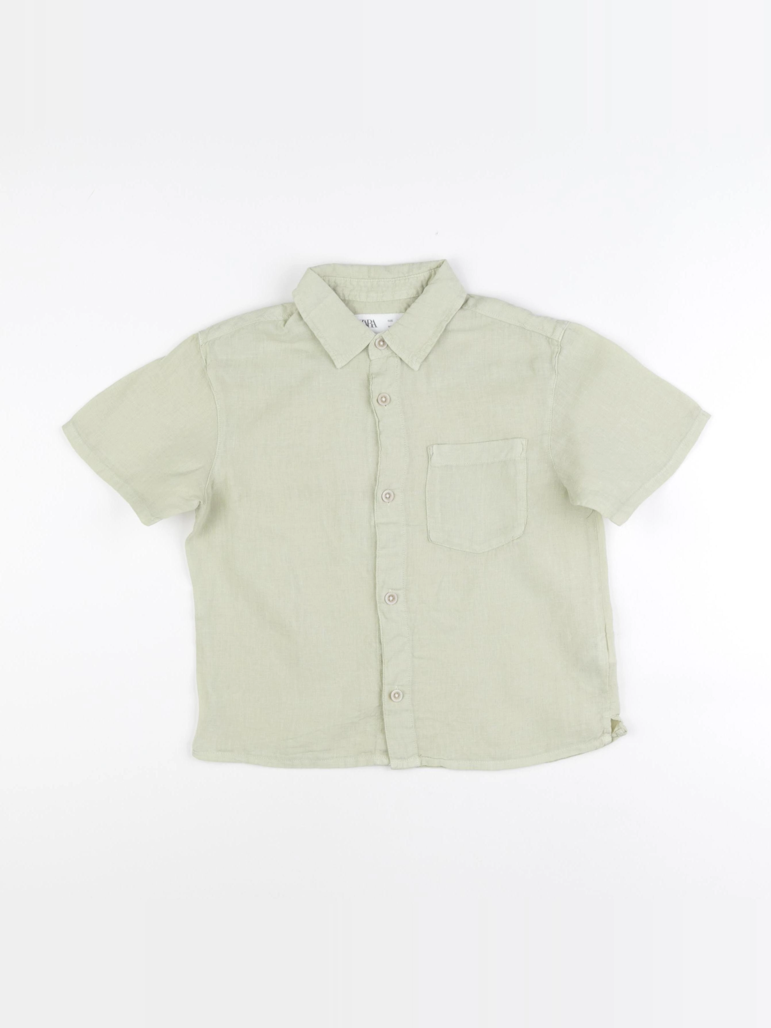 Zara - chemise vert - 5 ans