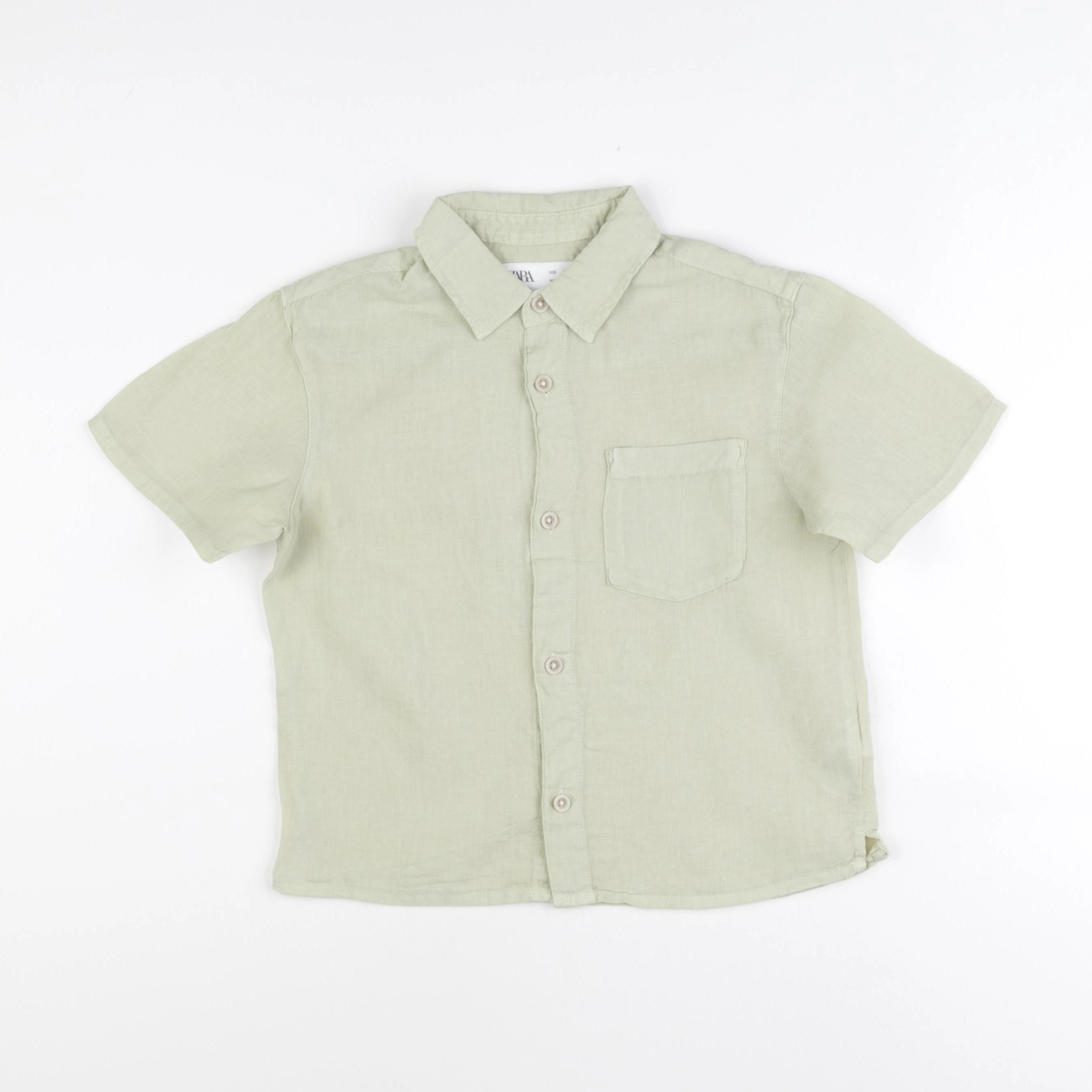Zara - chemise vert - 5 ans