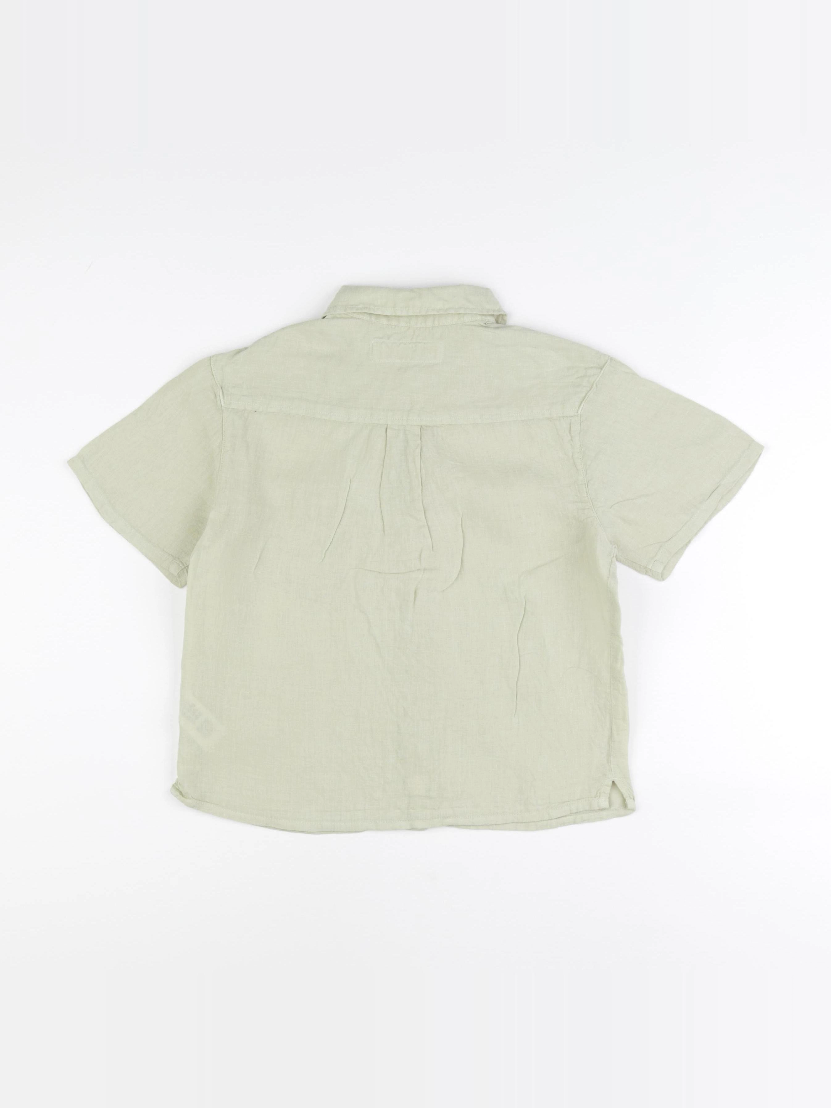 Zara - chemise vert - 5 ans