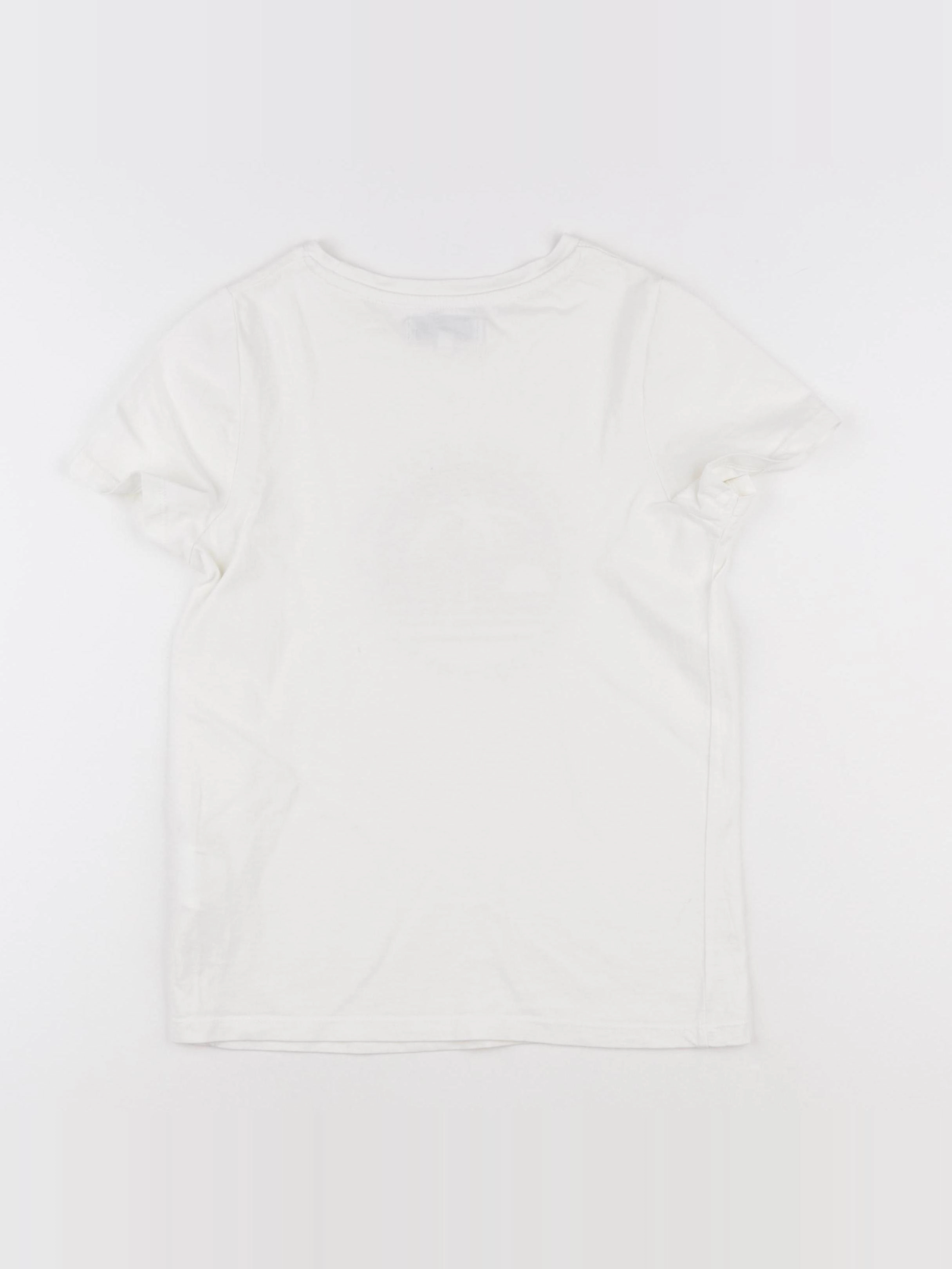Galeries Lafayette - tee-shirt blanc - 10 ans