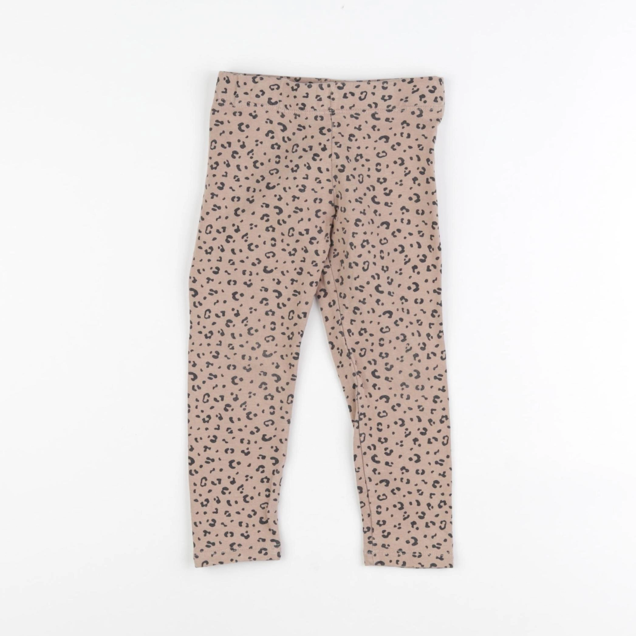 H&M - legging beige - 18/24 mois