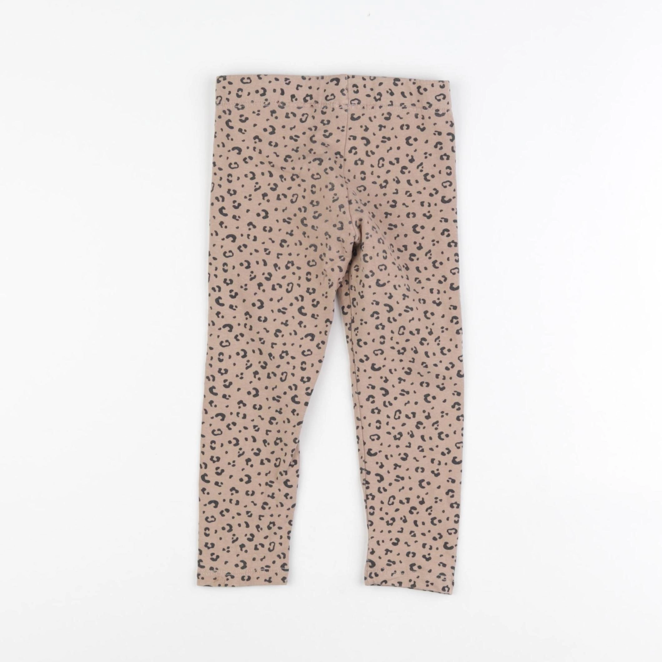 H&M - legging beige - 18/24 mois
