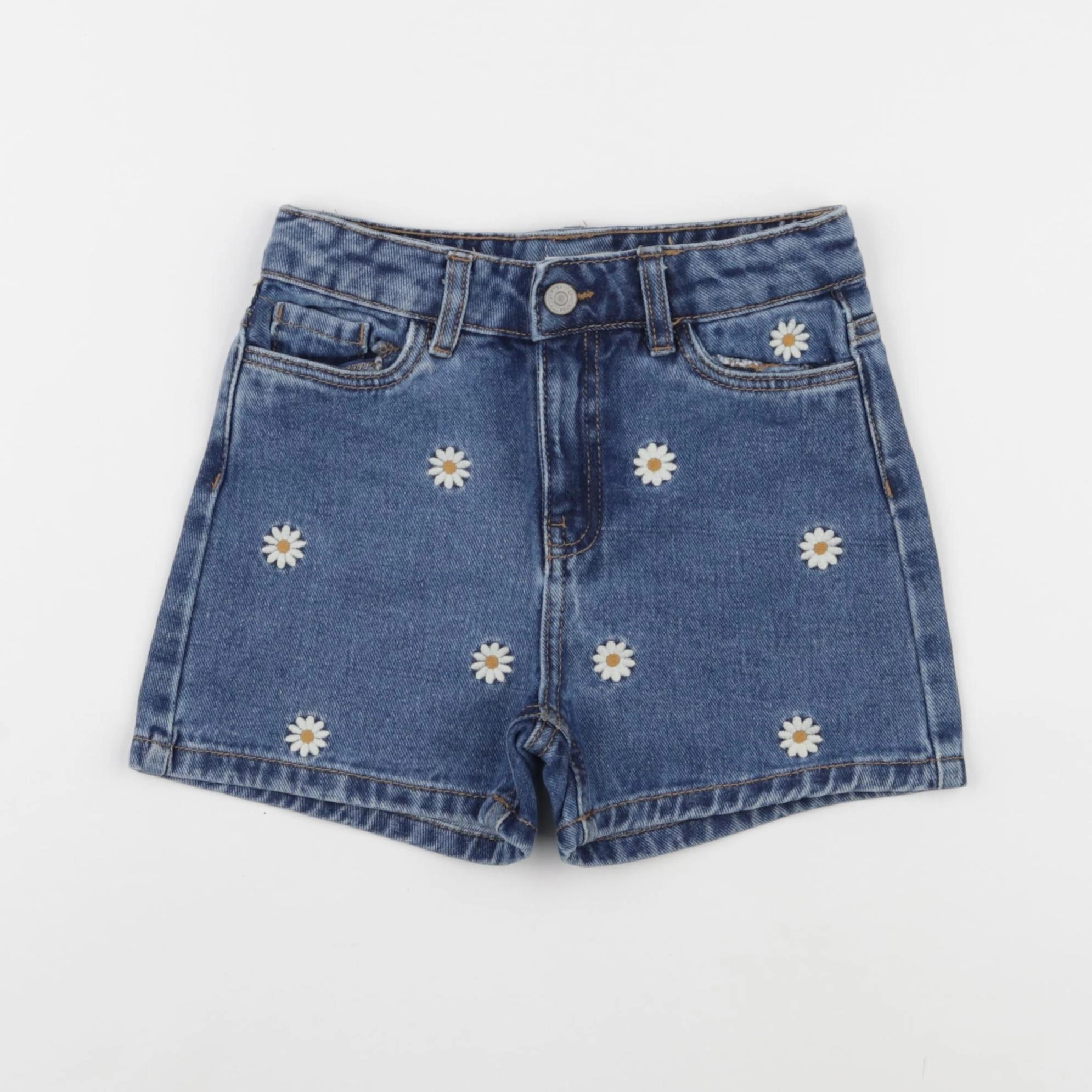 Vertbaudet - short bleu - 6 ans