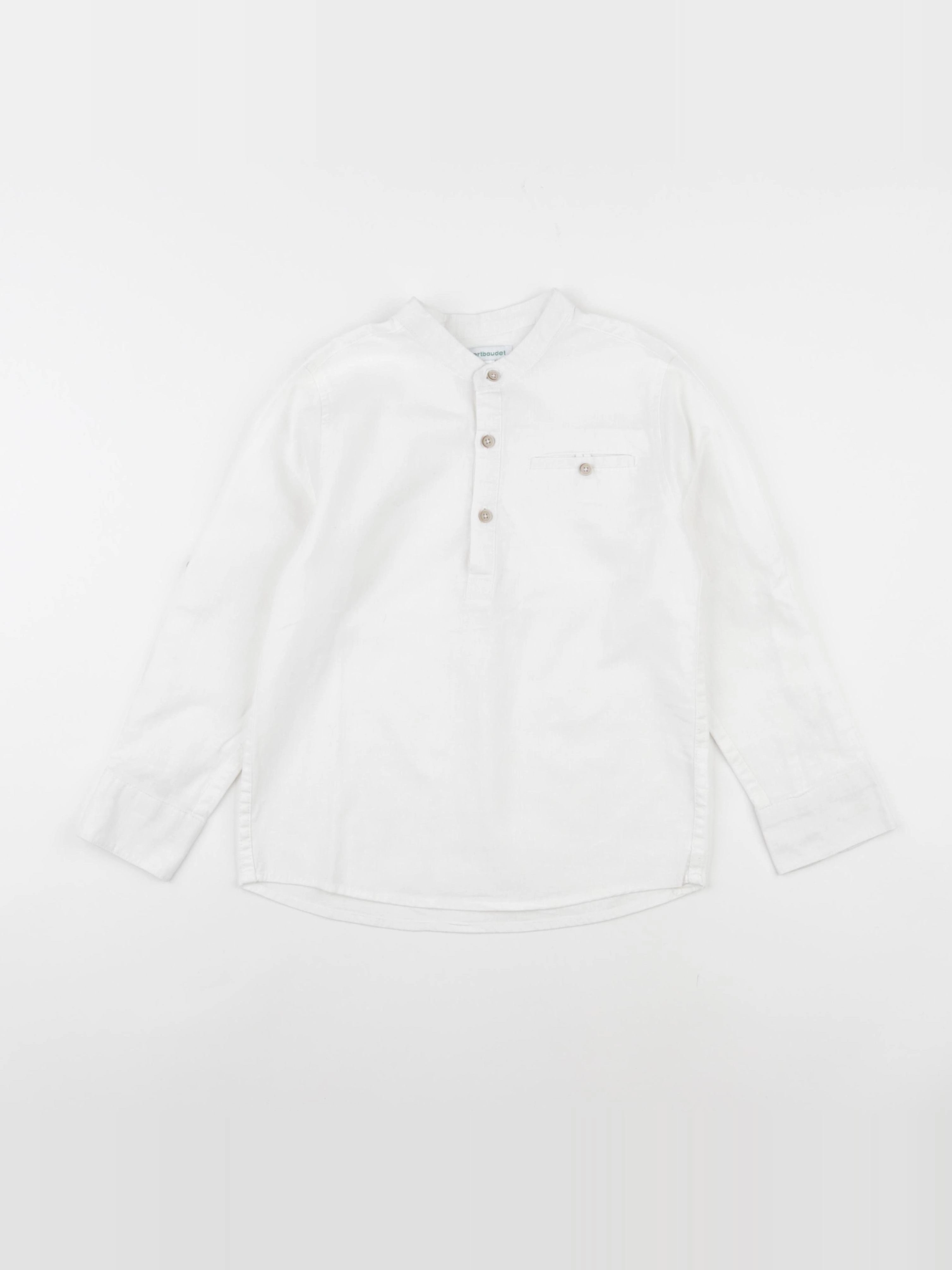 Vertbaudet - chemise blanc - 8 ans