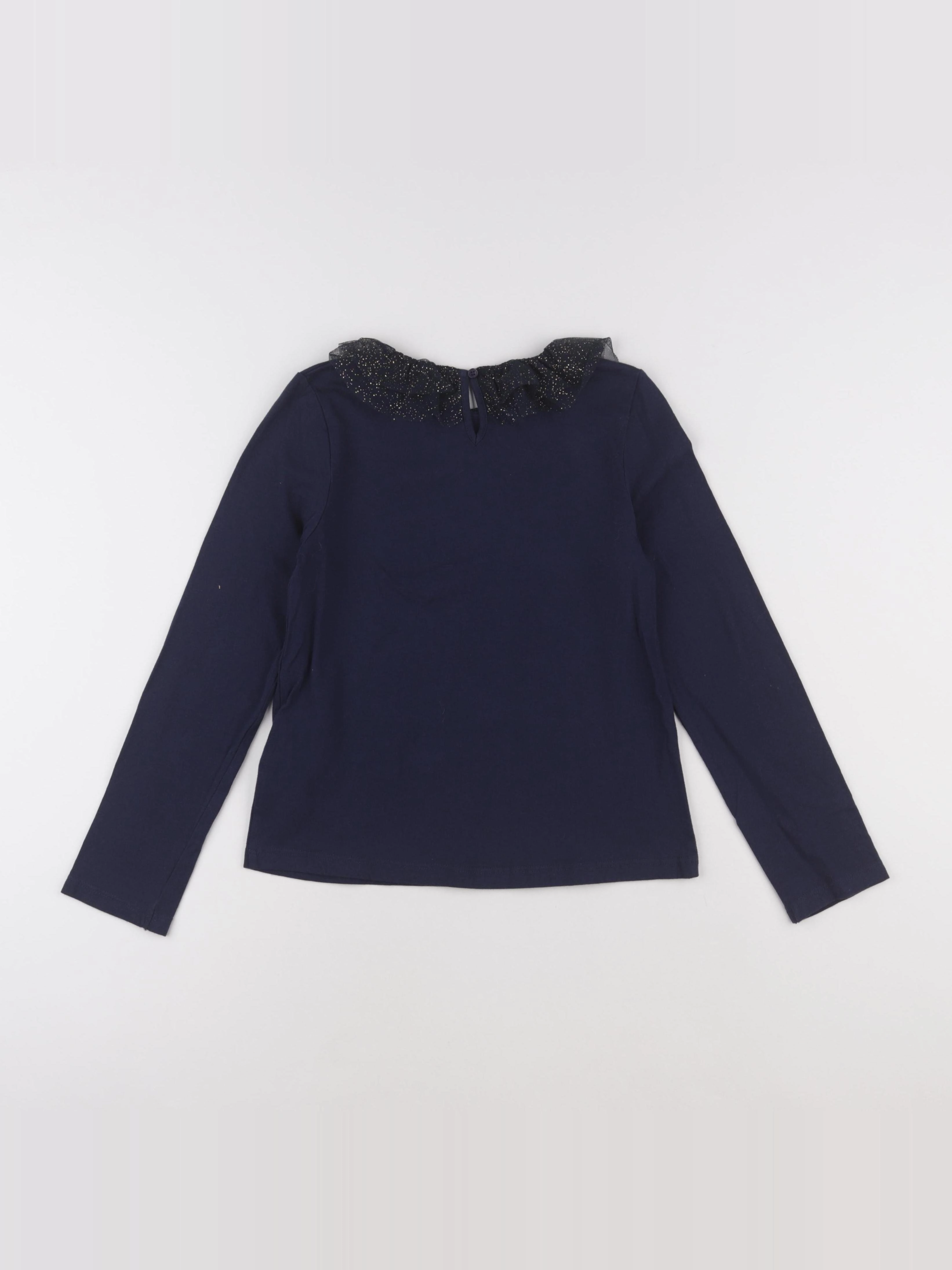 Cyrillus - tee-shirt bleu - 10 ans