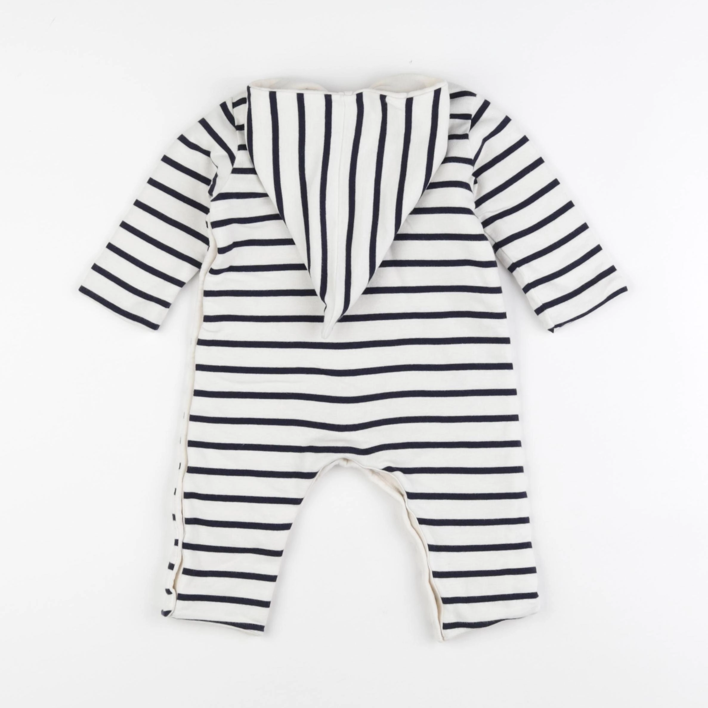 Petit Bateau - combi-pilote beige - 6 mois
