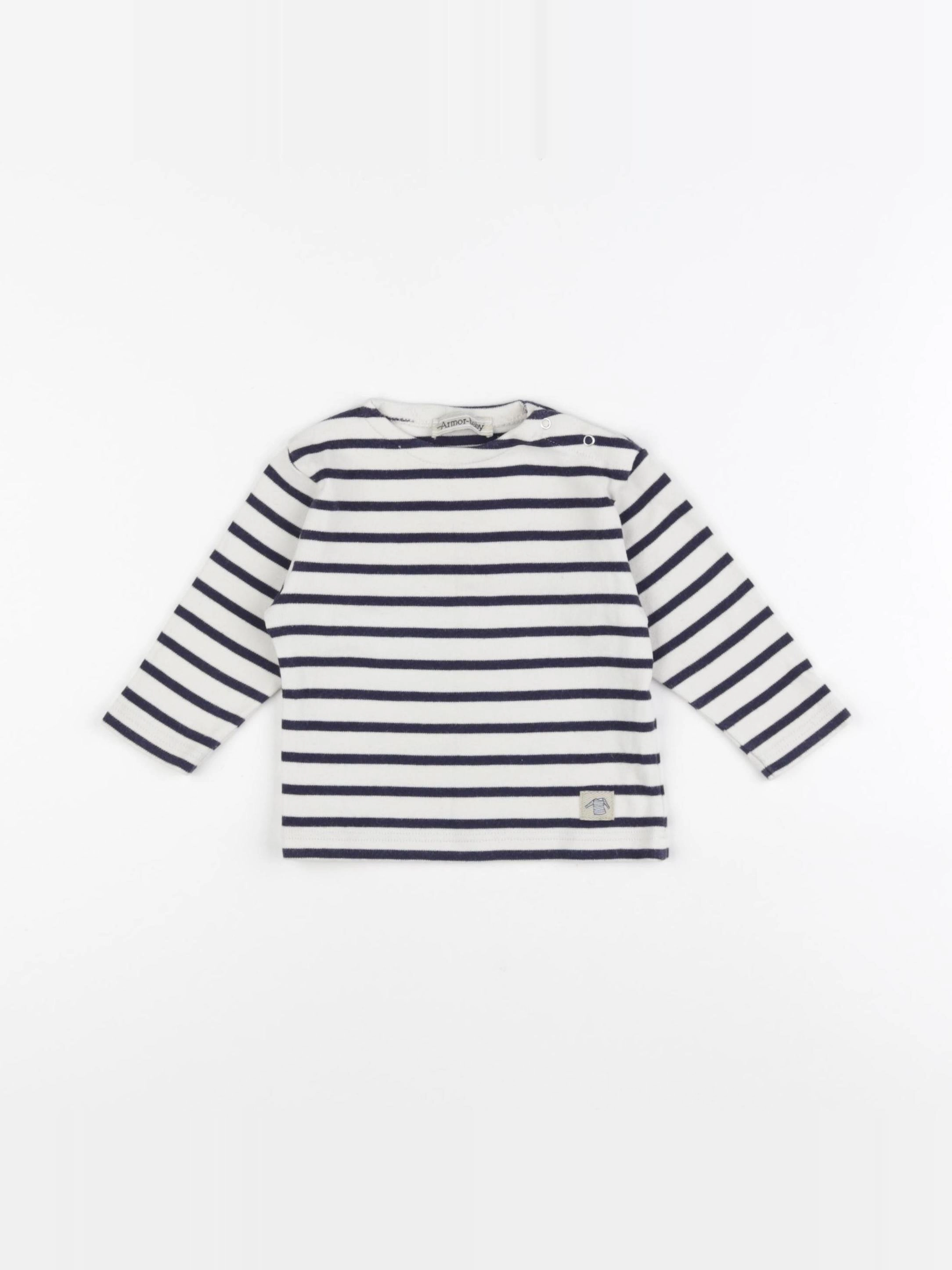 Armor Lux - tee-shirt beige - 6 mois
