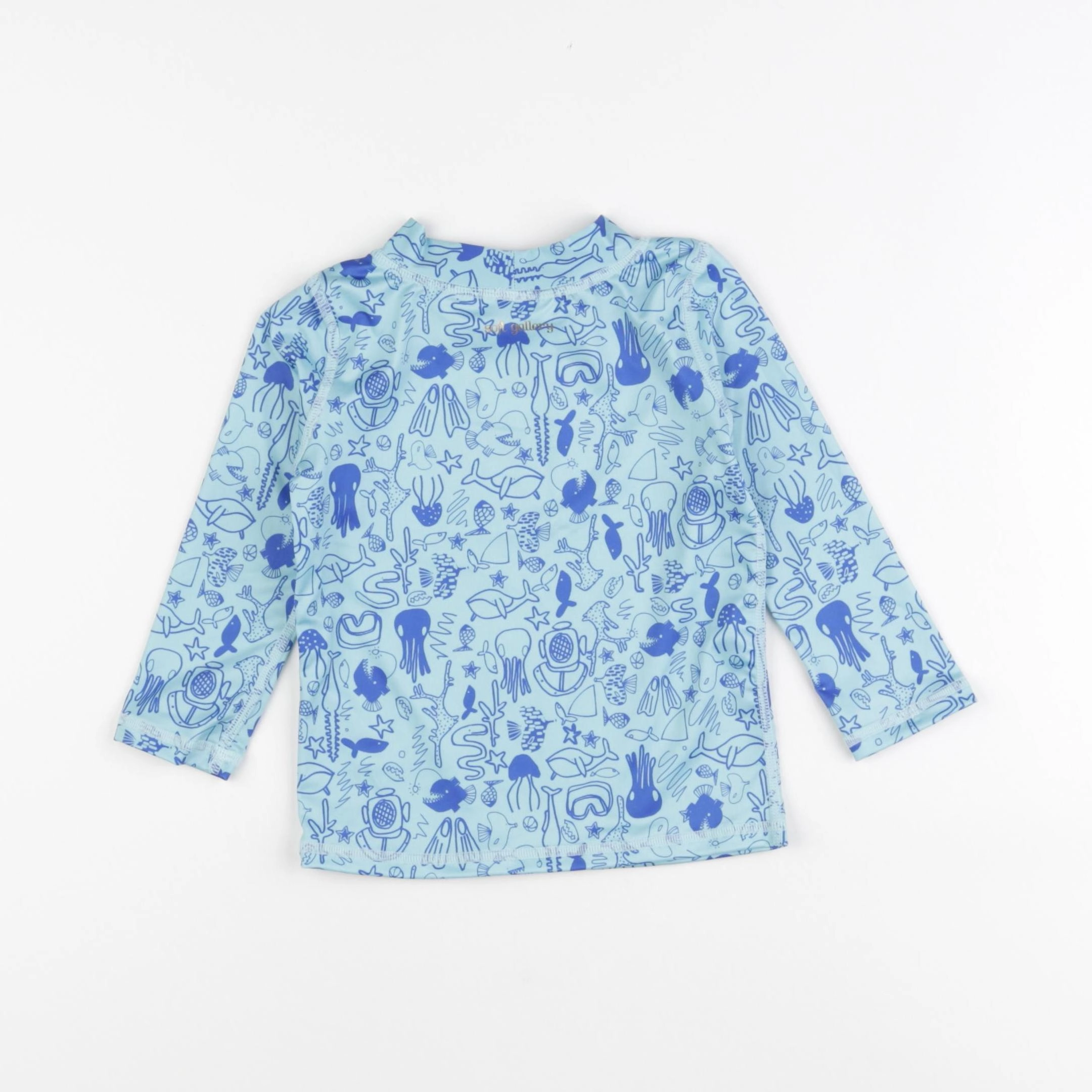 Soft Gallery - tee-shirt de bain bleu - 12 mois