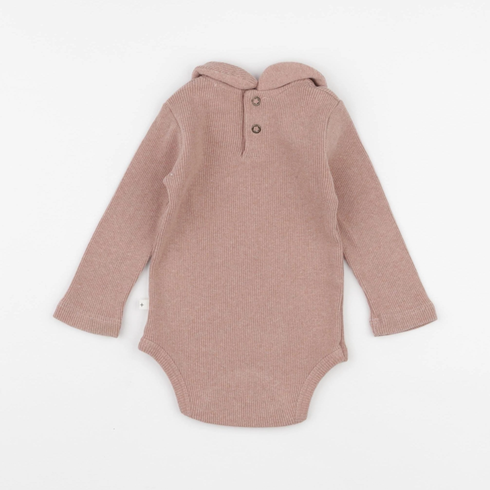 1+ In the family - body à col rose - 9 mois