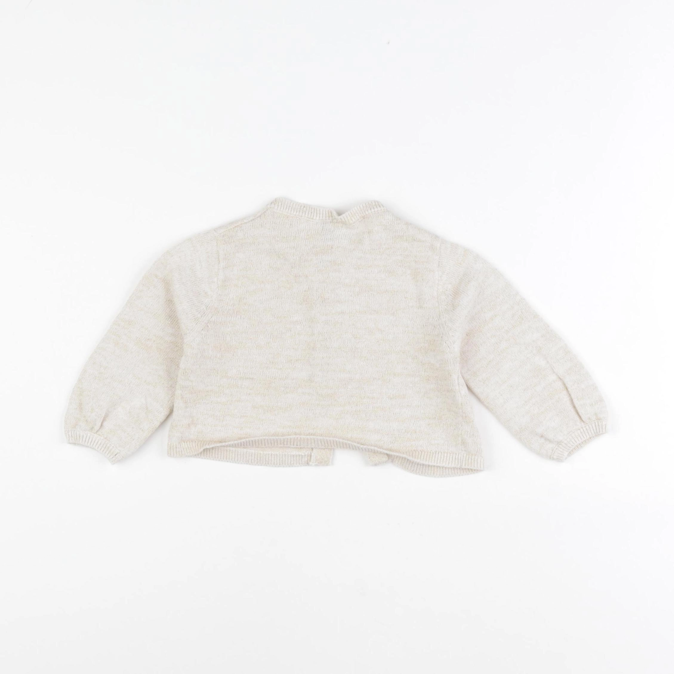 Tape à l'oeil - gilet or - 12 mois