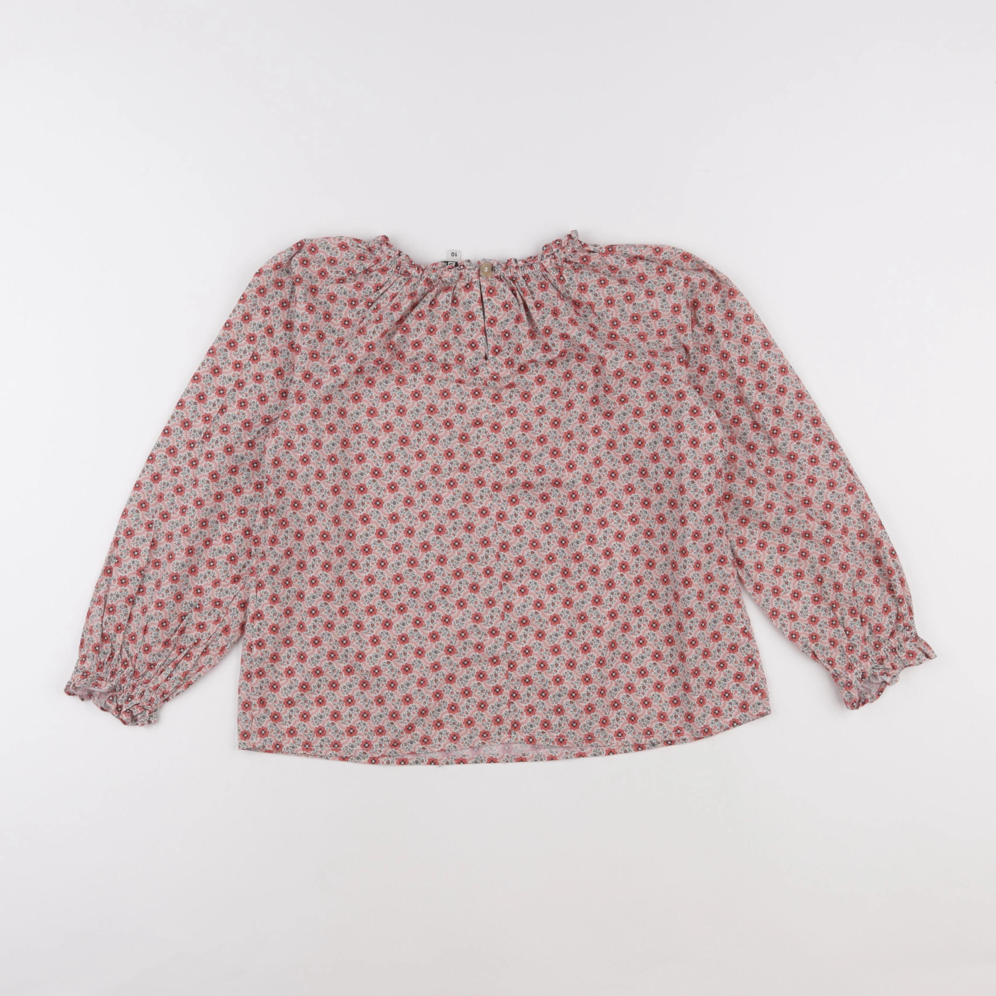 Bonton - blouse multicolore - 10 ans