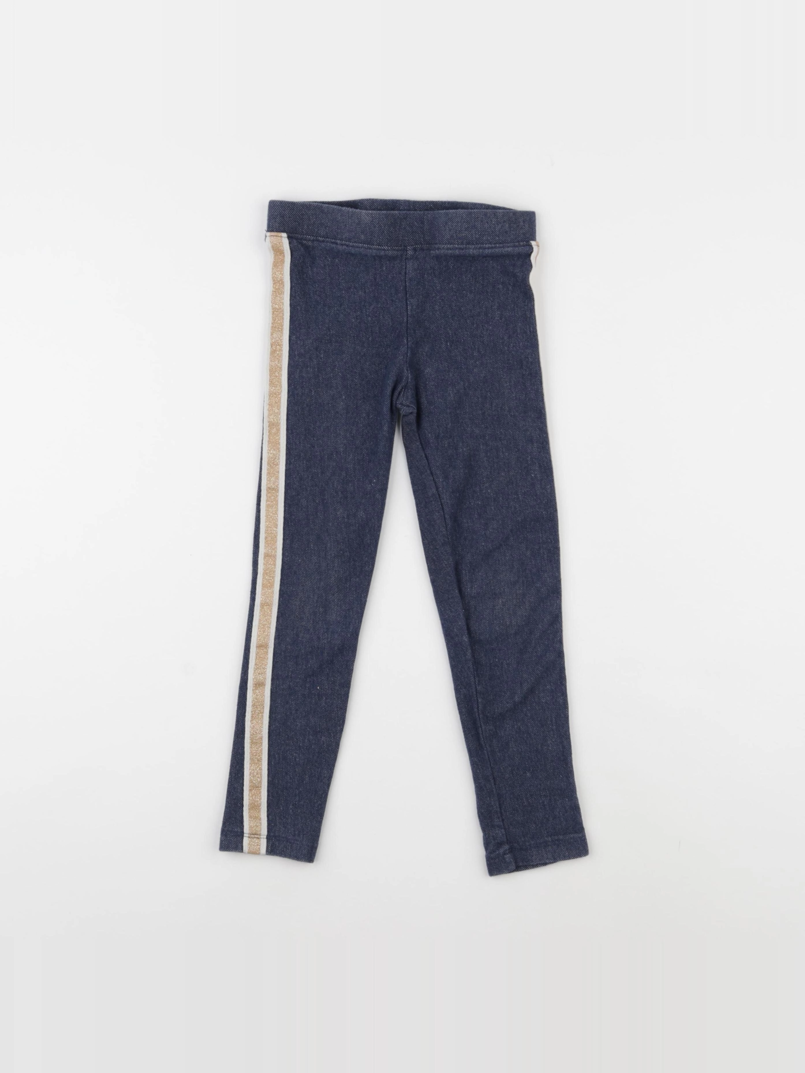 Monoprix - jegging bleu - 5 ans
