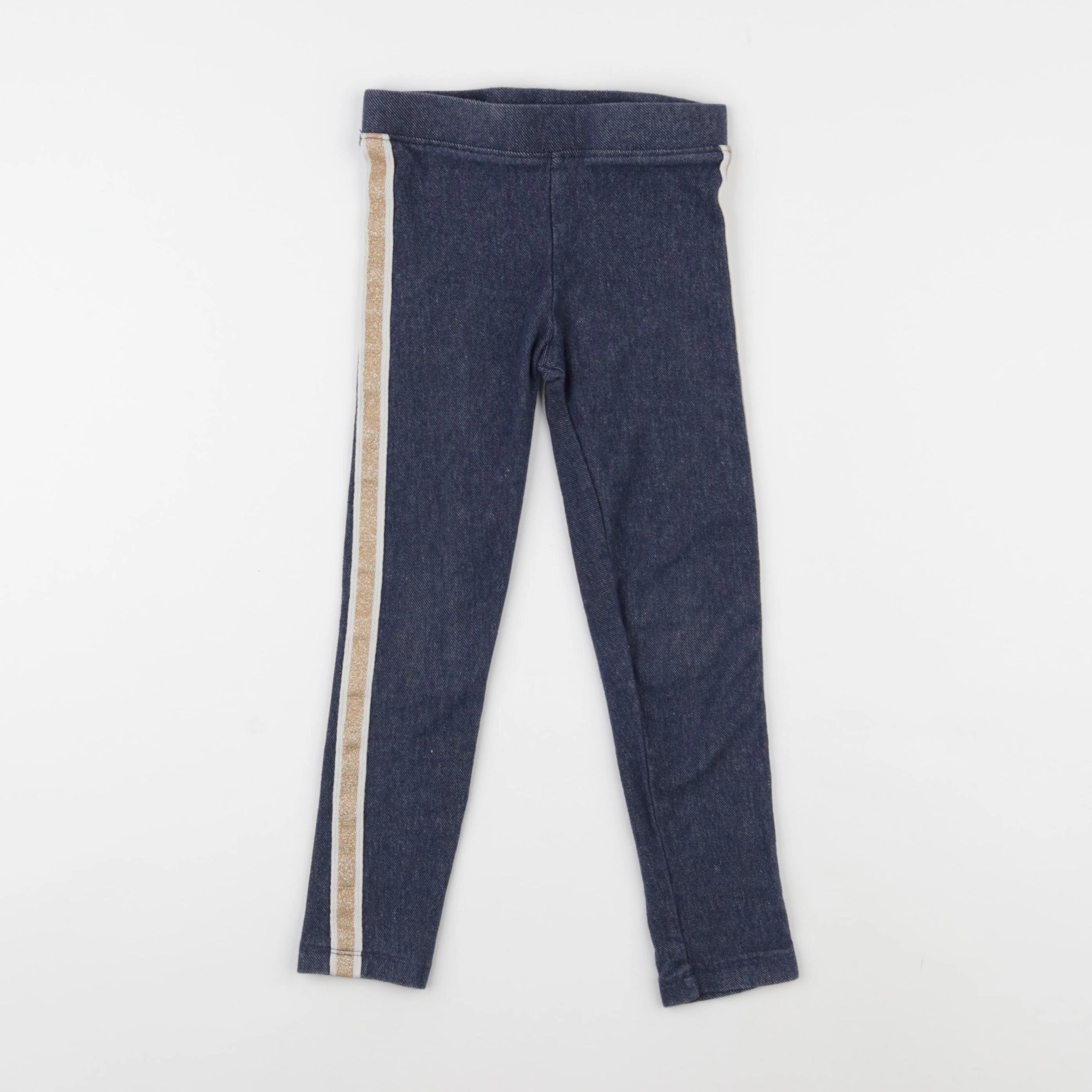 Monoprix - jegging bleu - 5 ans