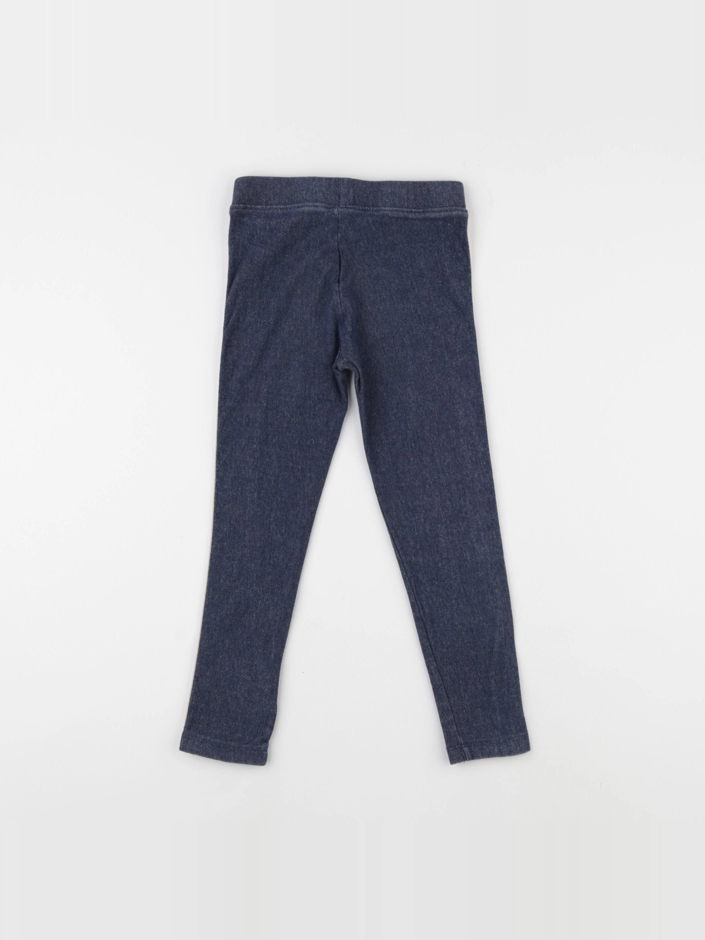 Monoprix - jegging bleu - 5 ans