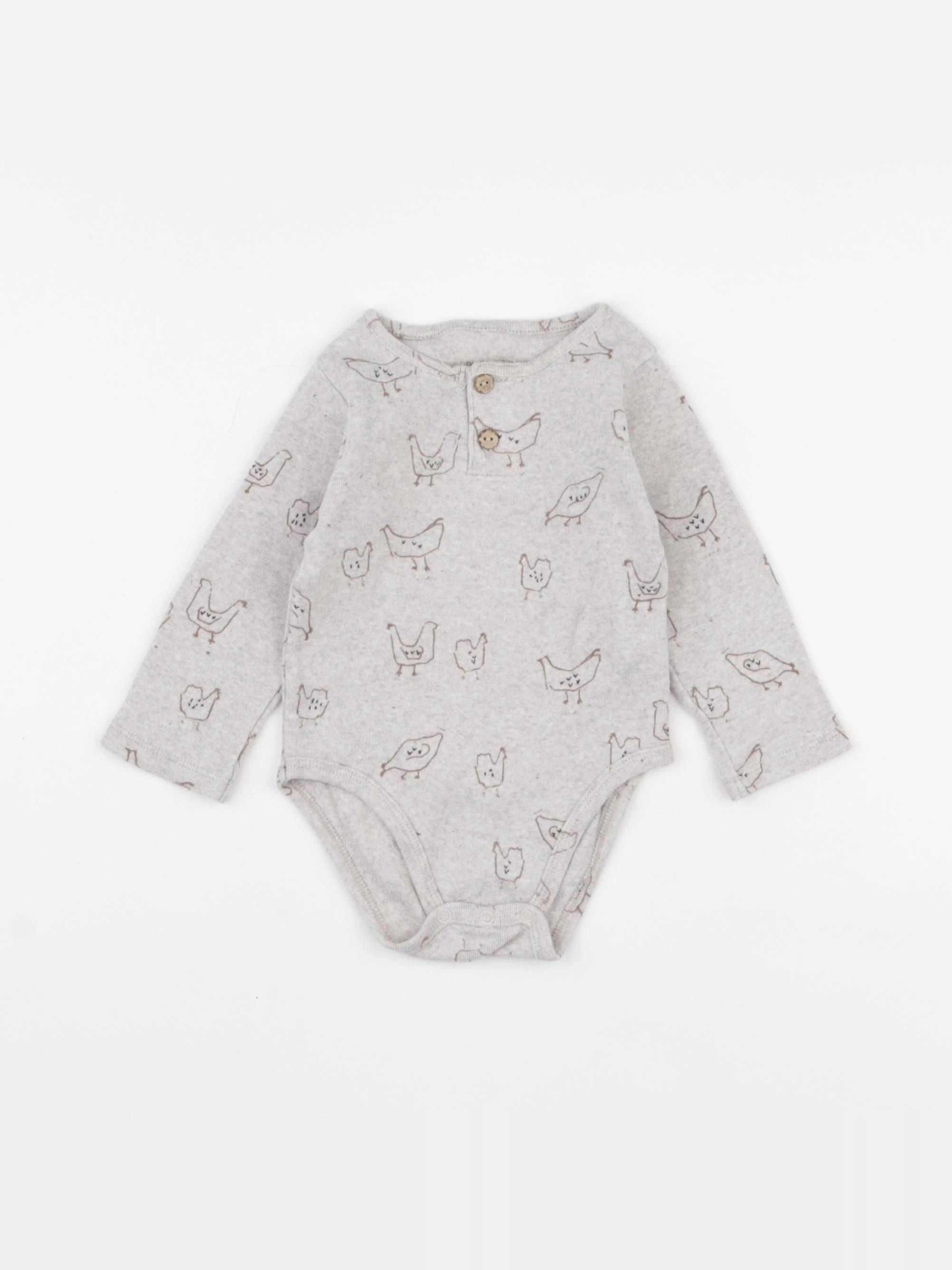Play Up - body gris - 9 mois