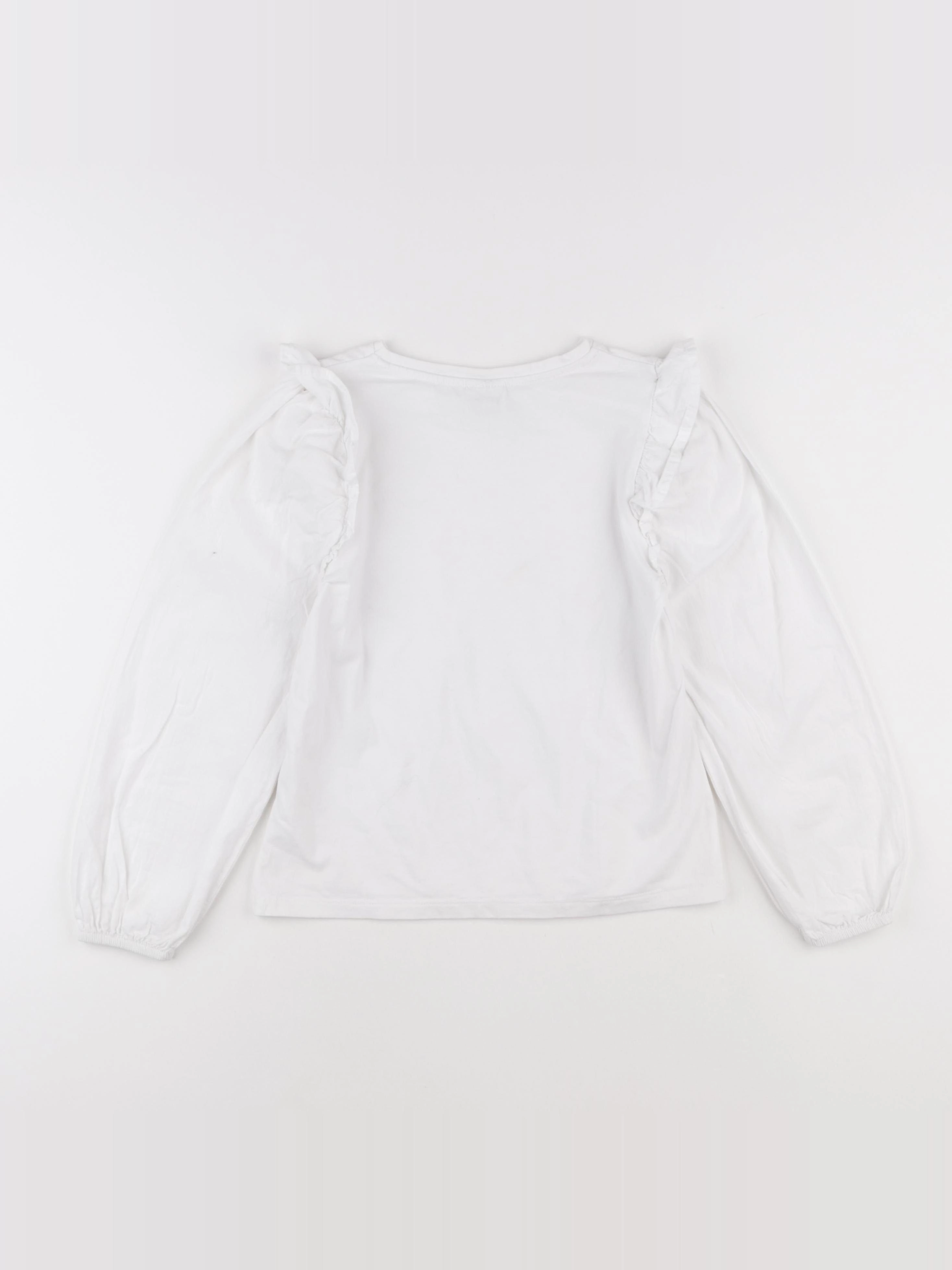 Zara - tee-shirt blanc - 9 ans
