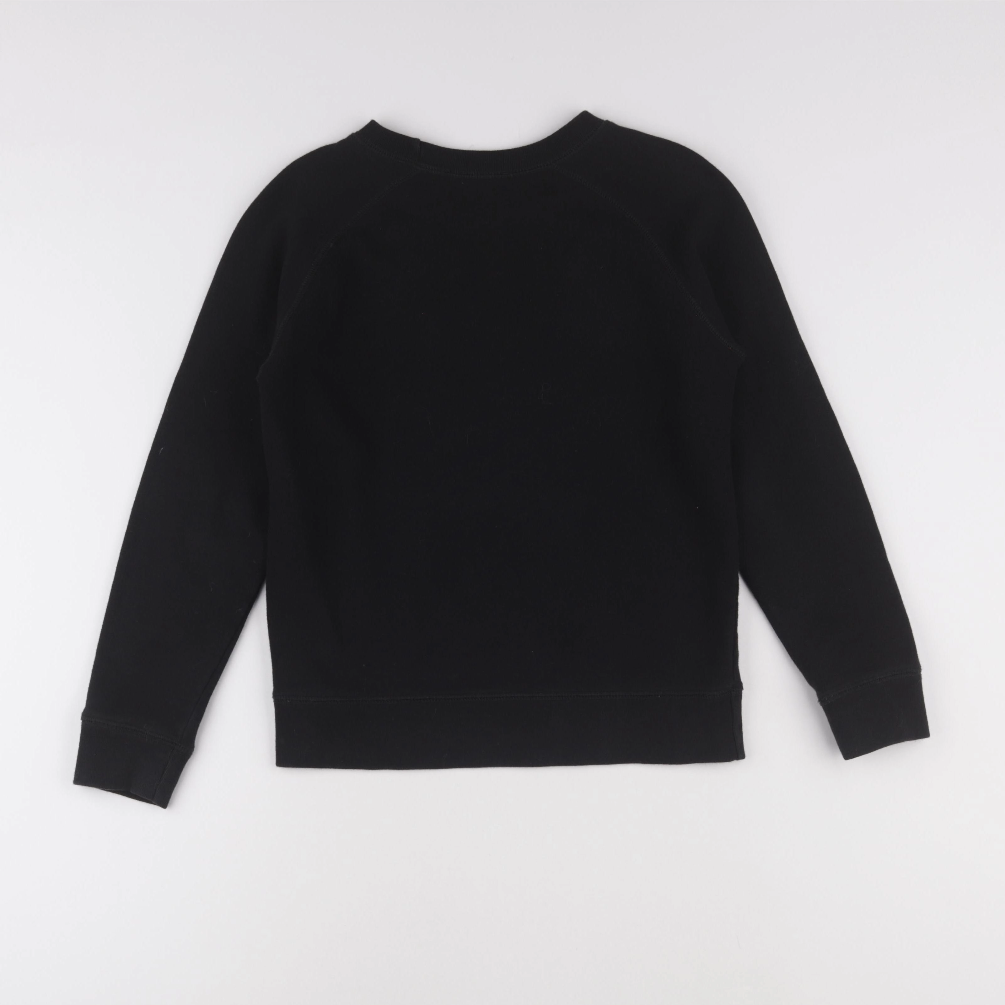 Monoprix - sweat noir - 9/10 ans