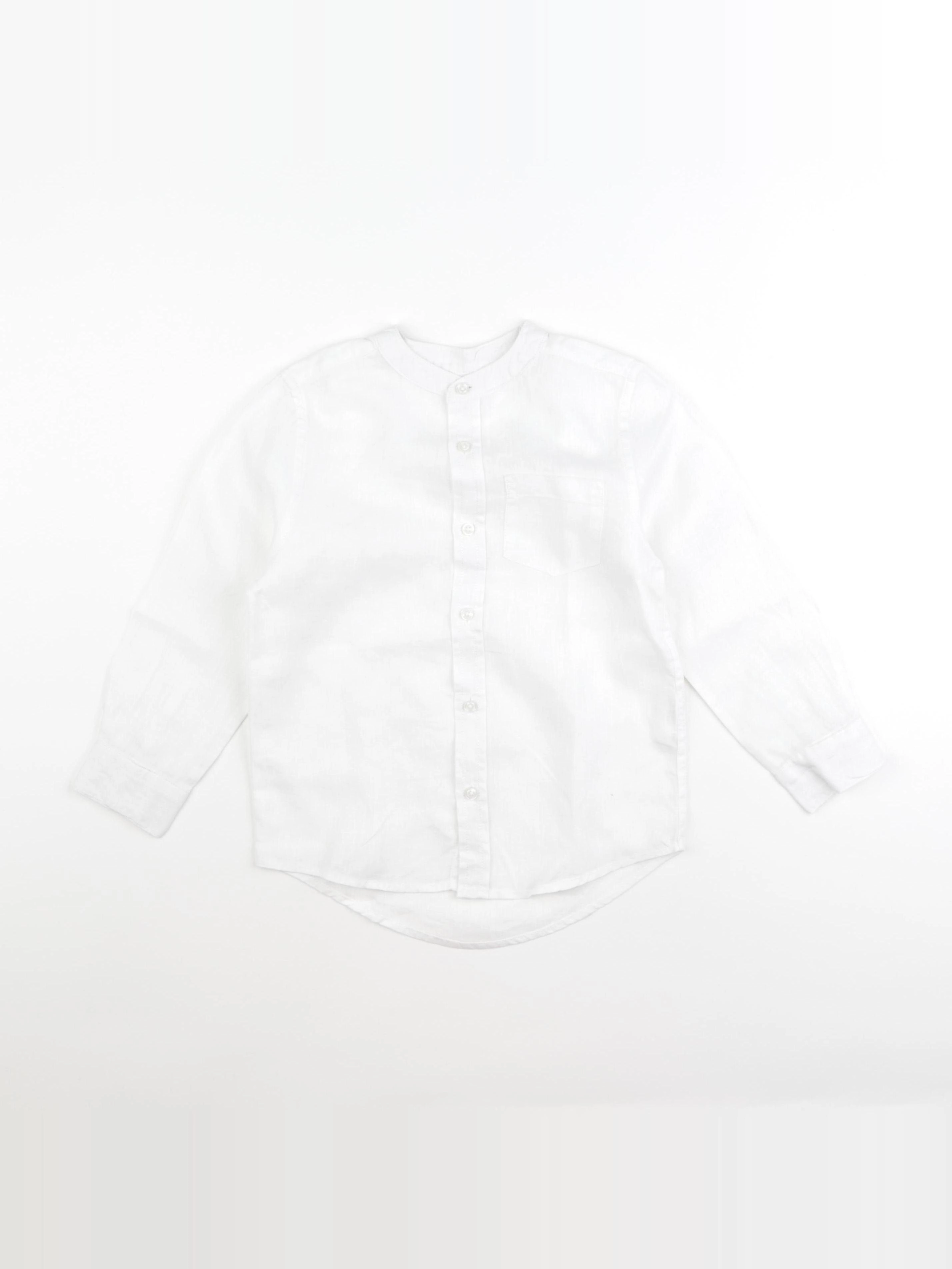 Monoprix - chemise blanc - 5 ans