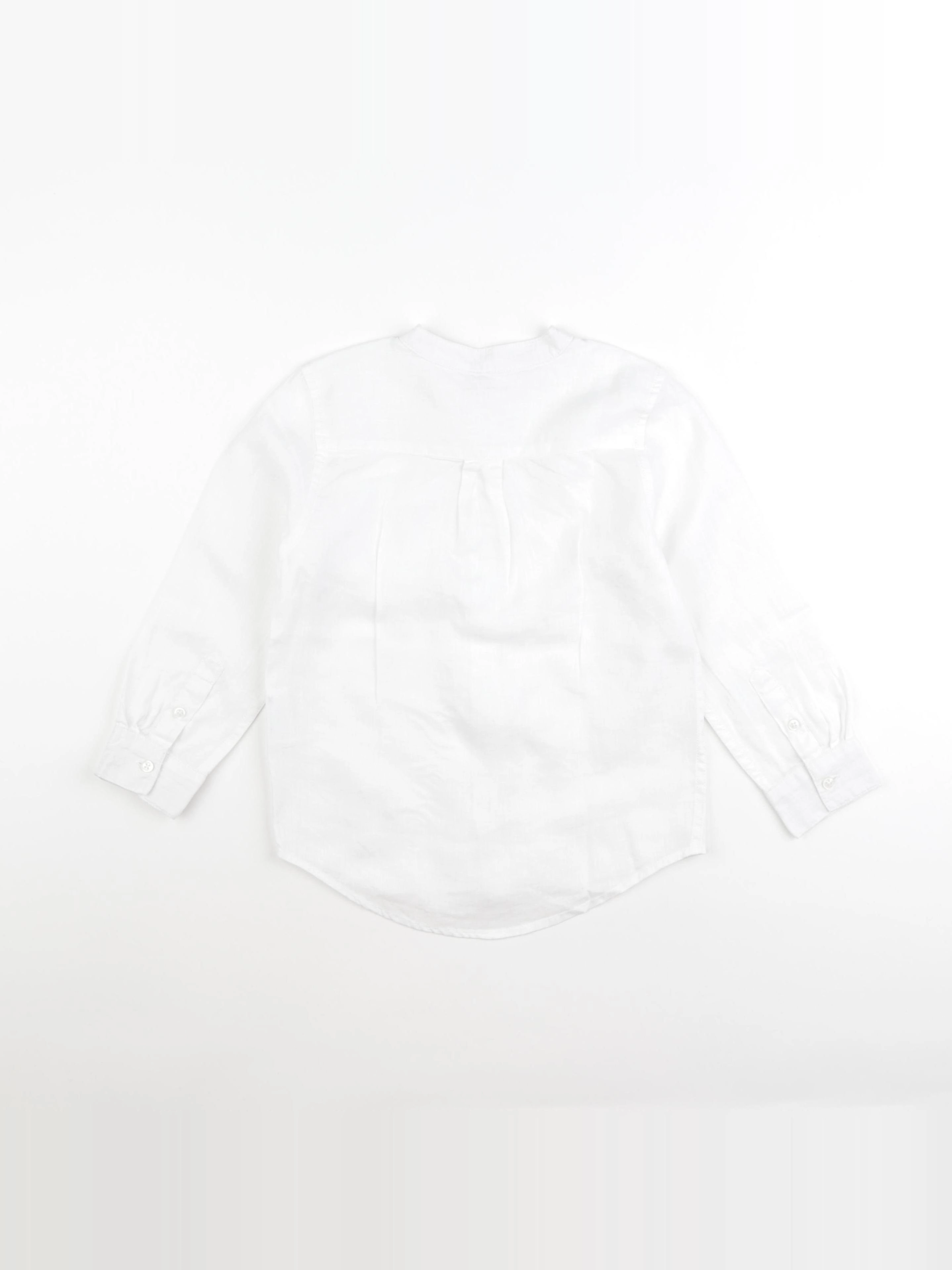 Monoprix - chemise blanc - 5 ans