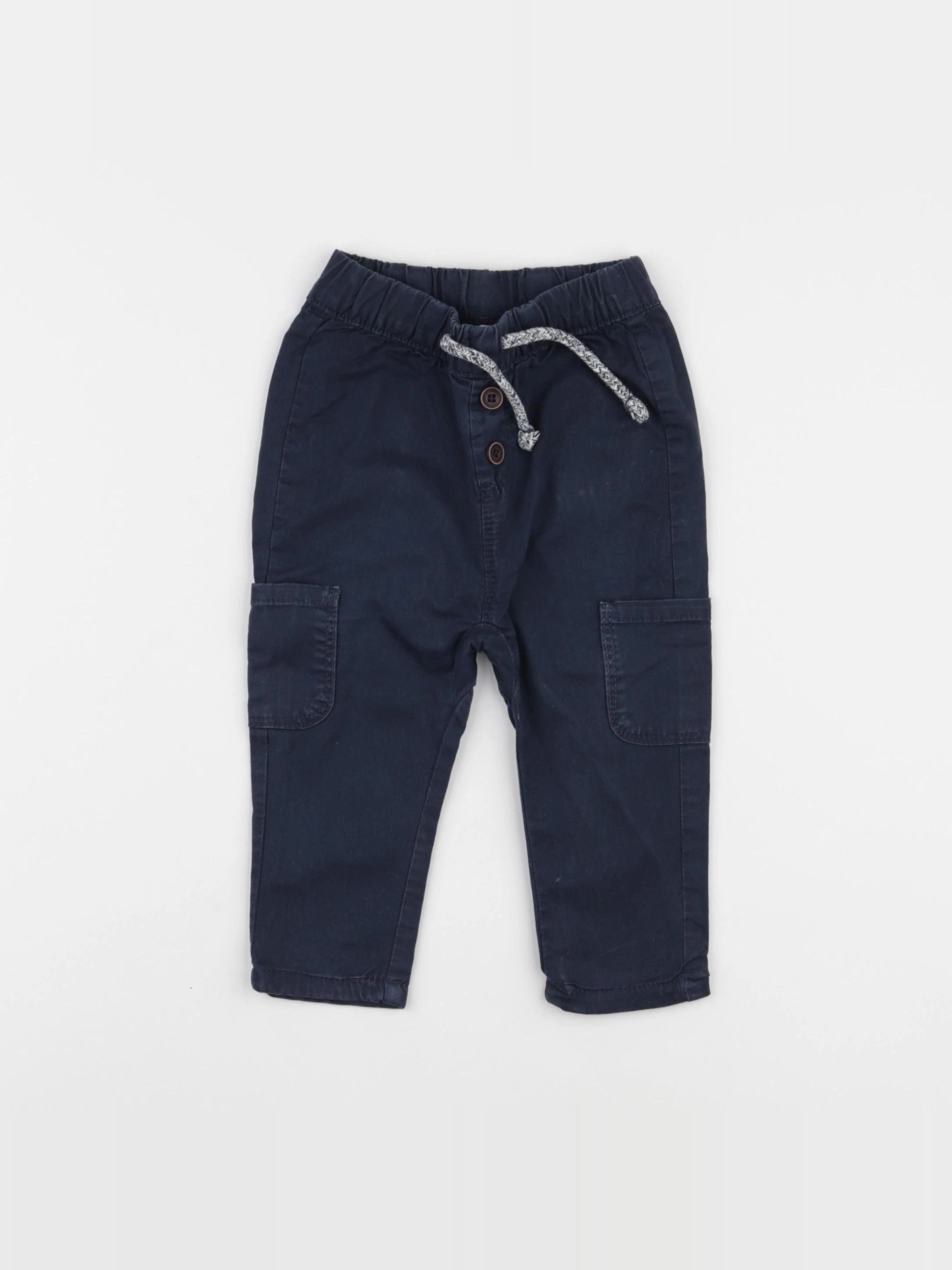Tape à l'oeil - pantalon bleu - 6 mois