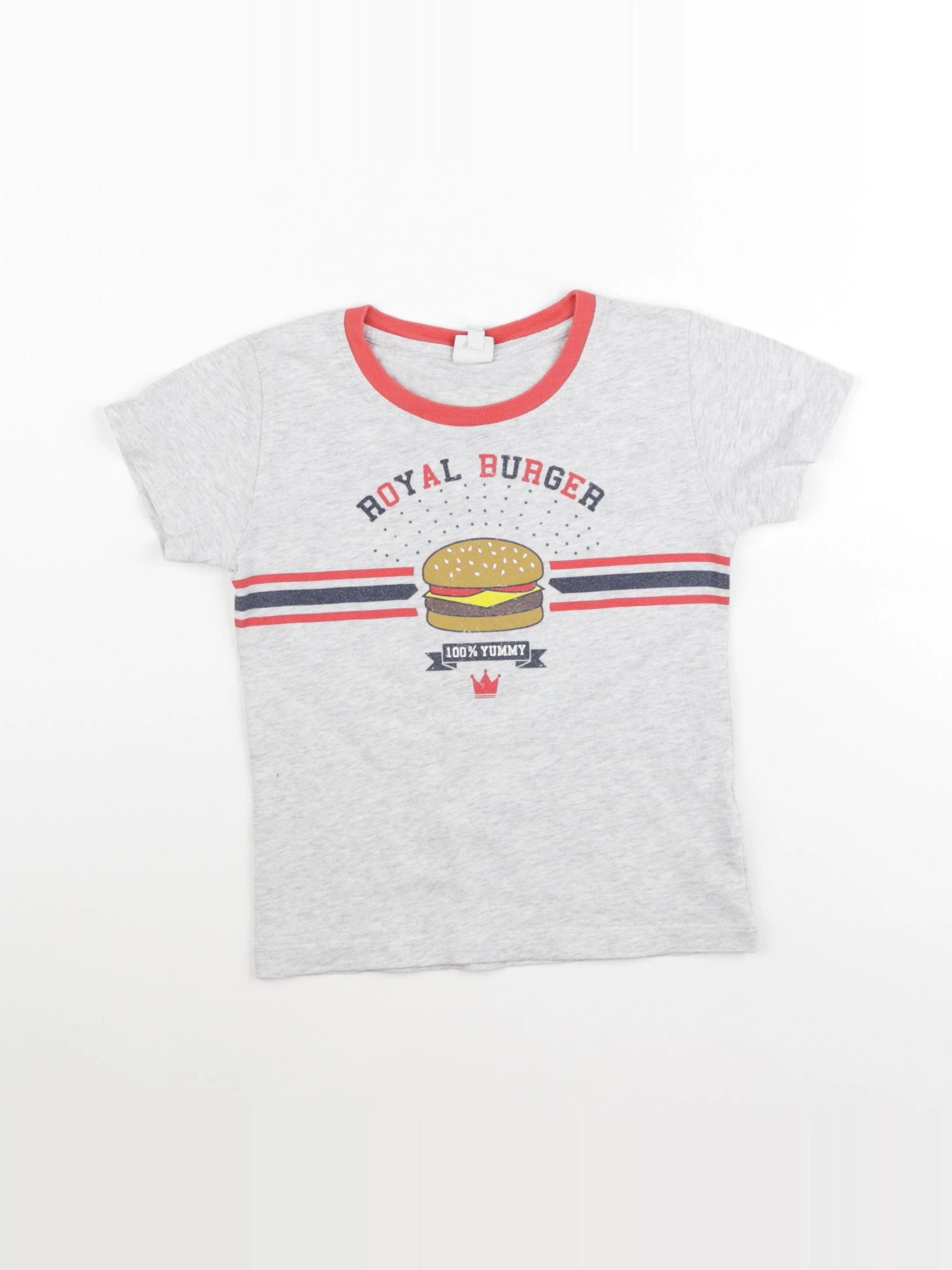 Bonton - tee-shirt gris - 4 ans