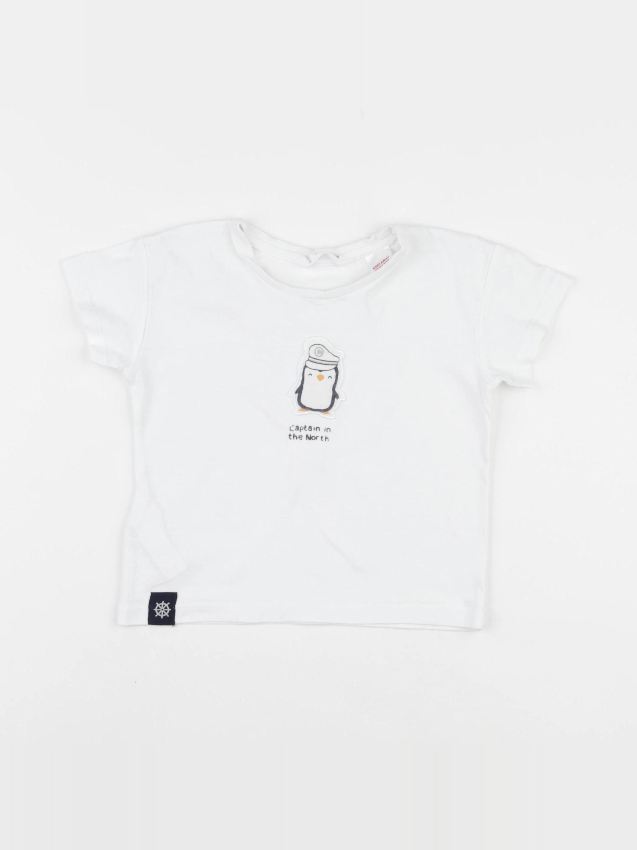 Mango - tee-shirt blanc - 18 mois