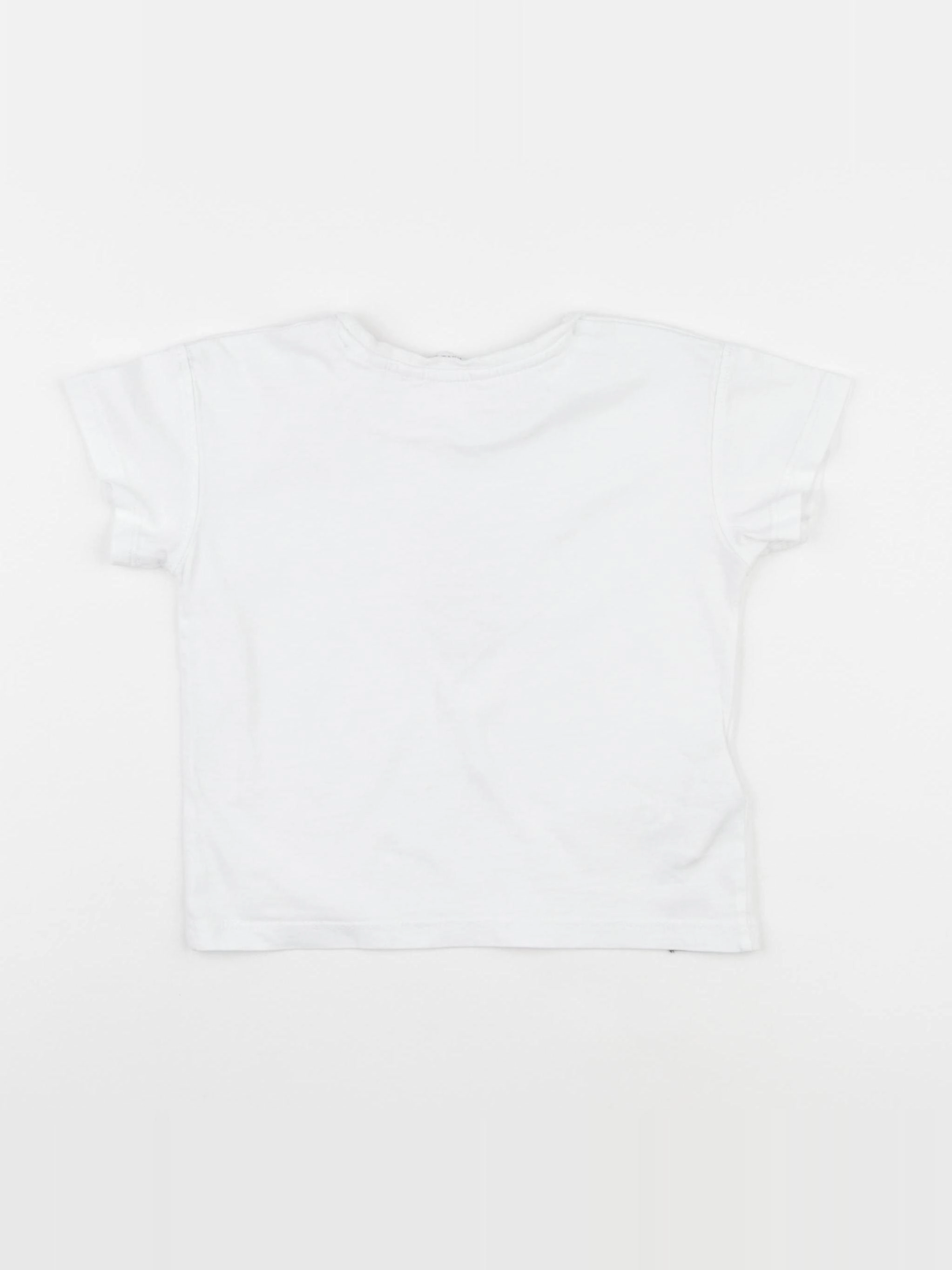 Mango - tee-shirt blanc - 18 mois