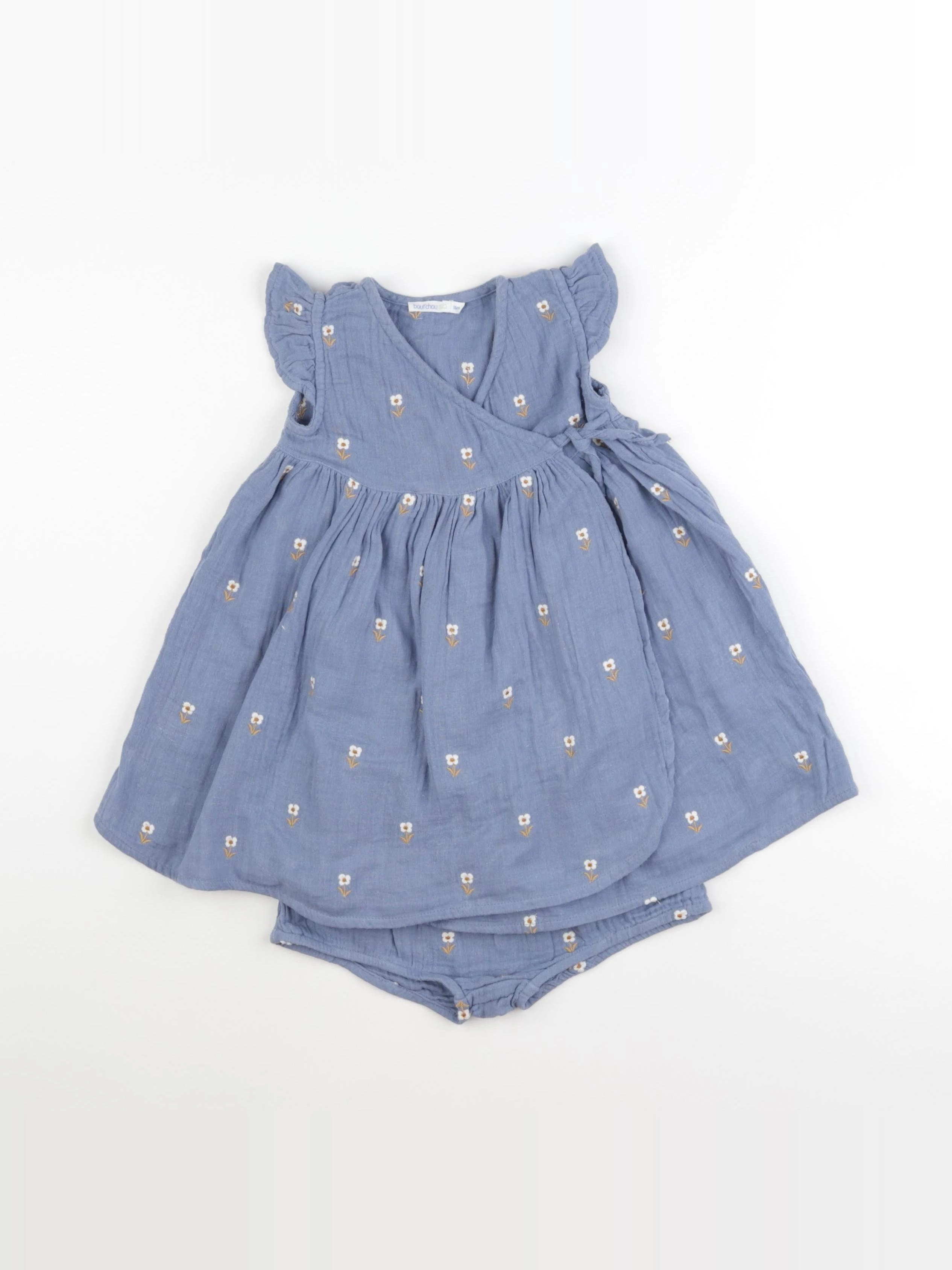 Boutchou - robe bleu - 18 mois