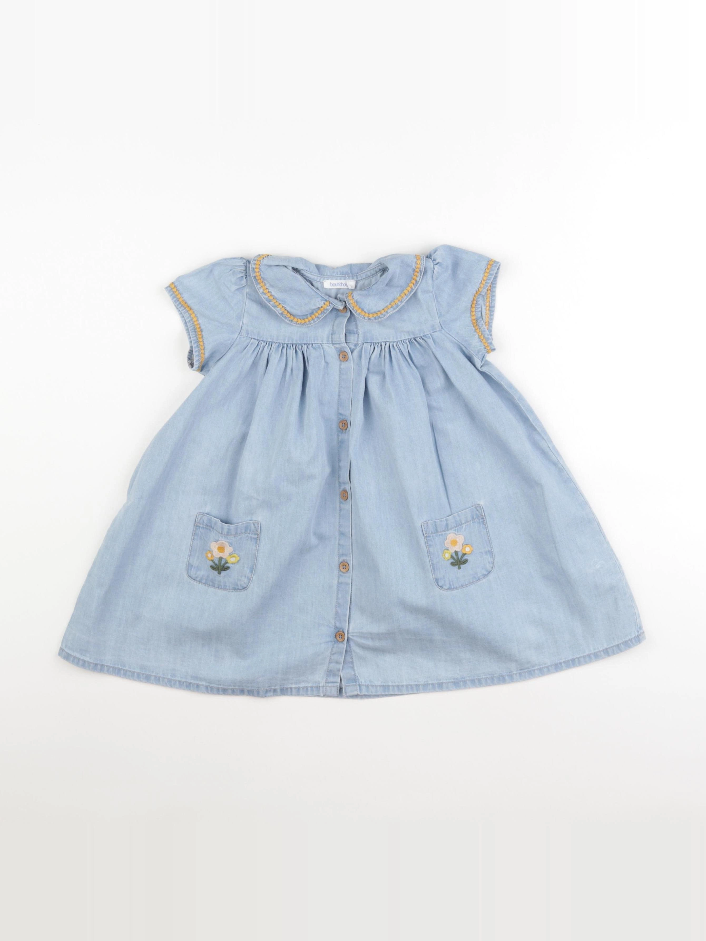 Boutchou - robe bleu - 18 mois