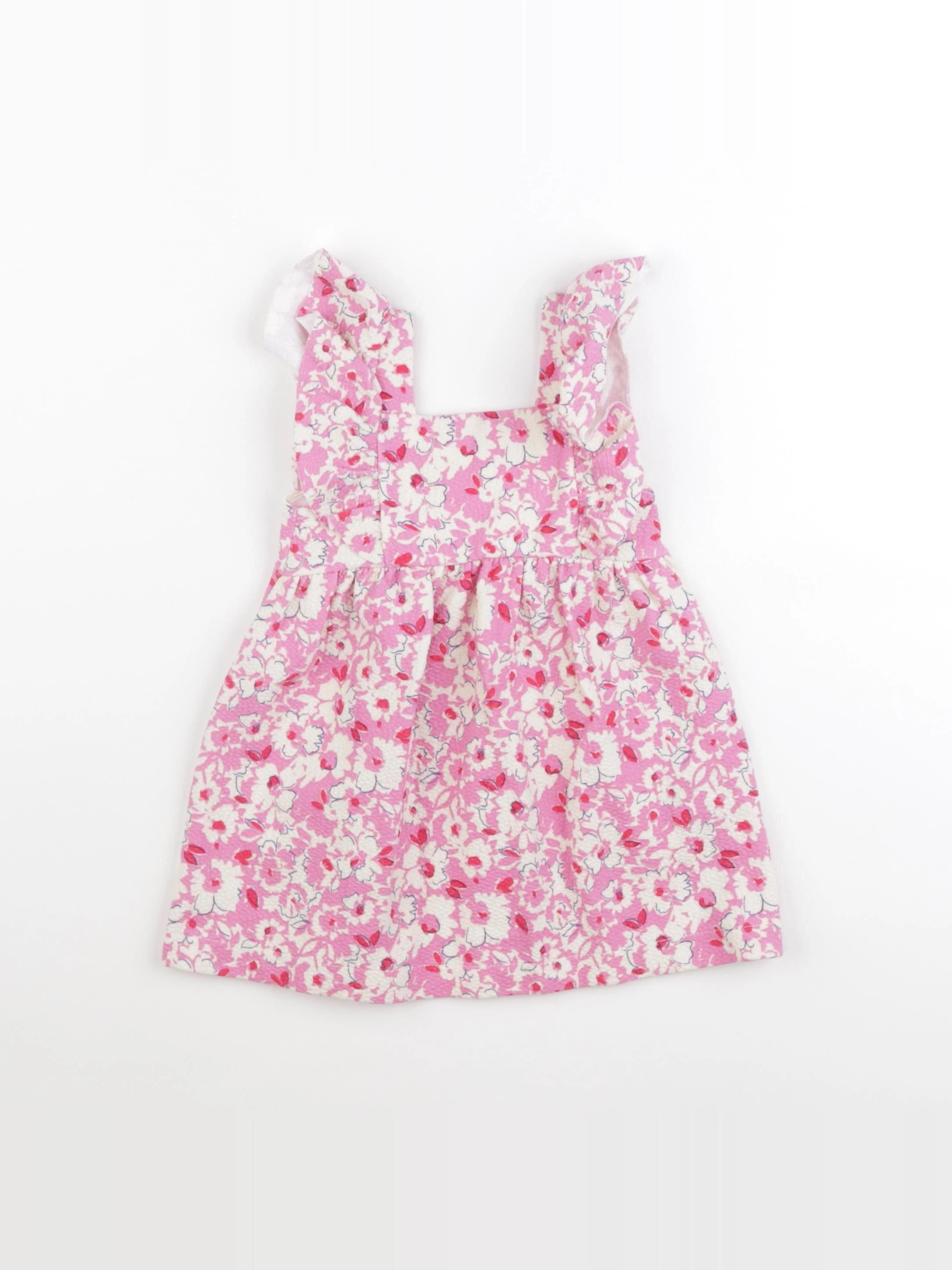 Zara - robe rose - 12/18 mois