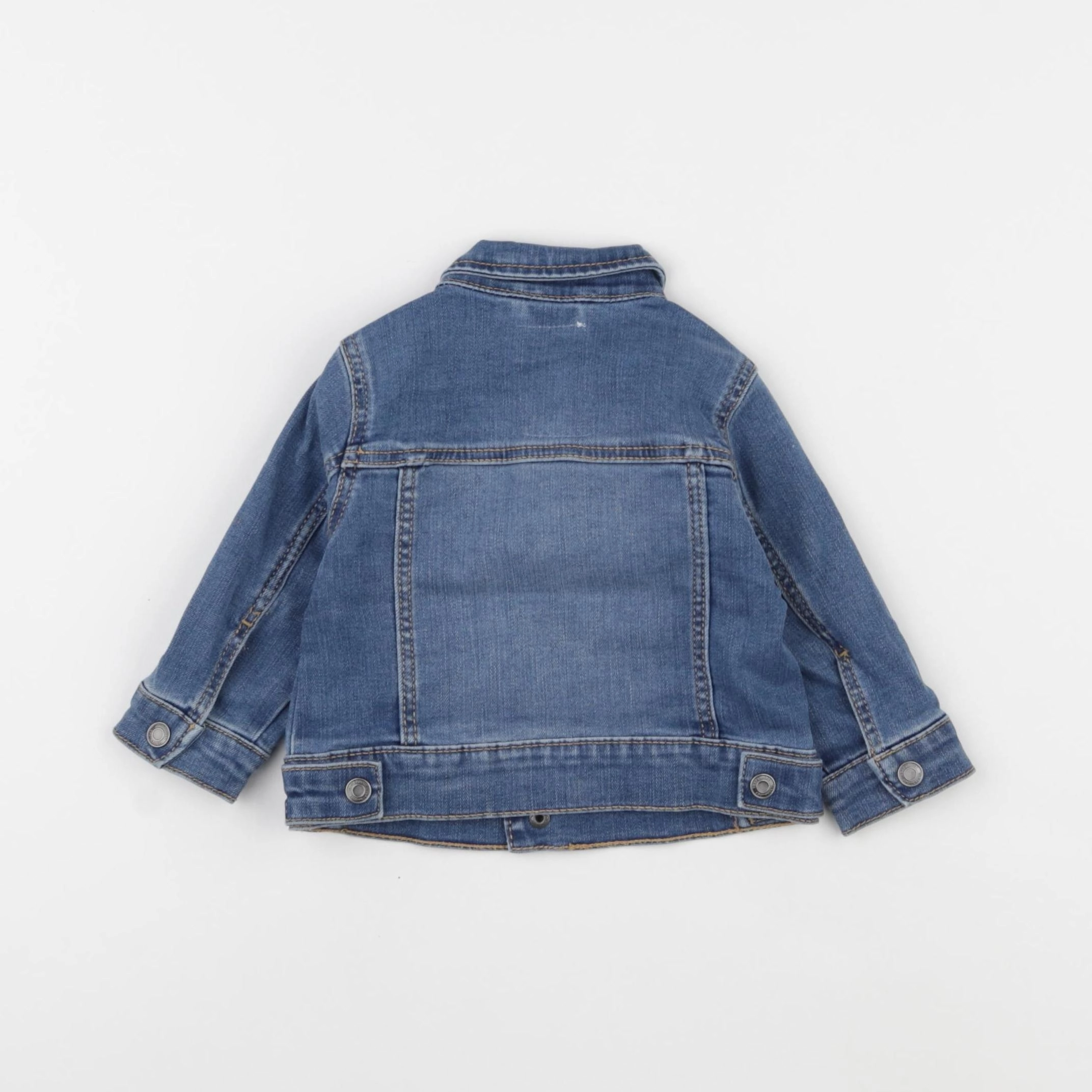 Vertbaudet - veste bleu - 6 mois