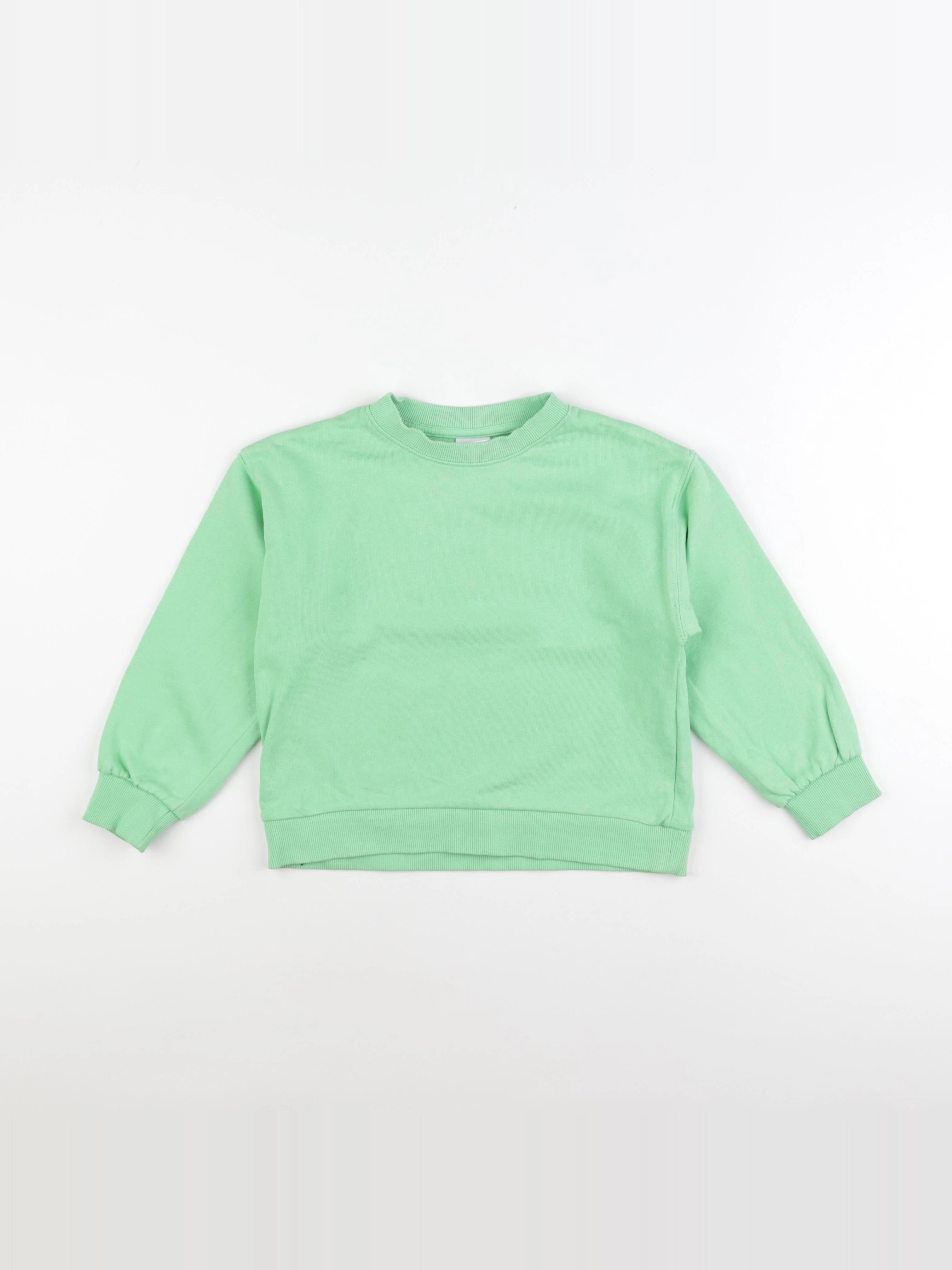Zara - sweat vert - 6 ans