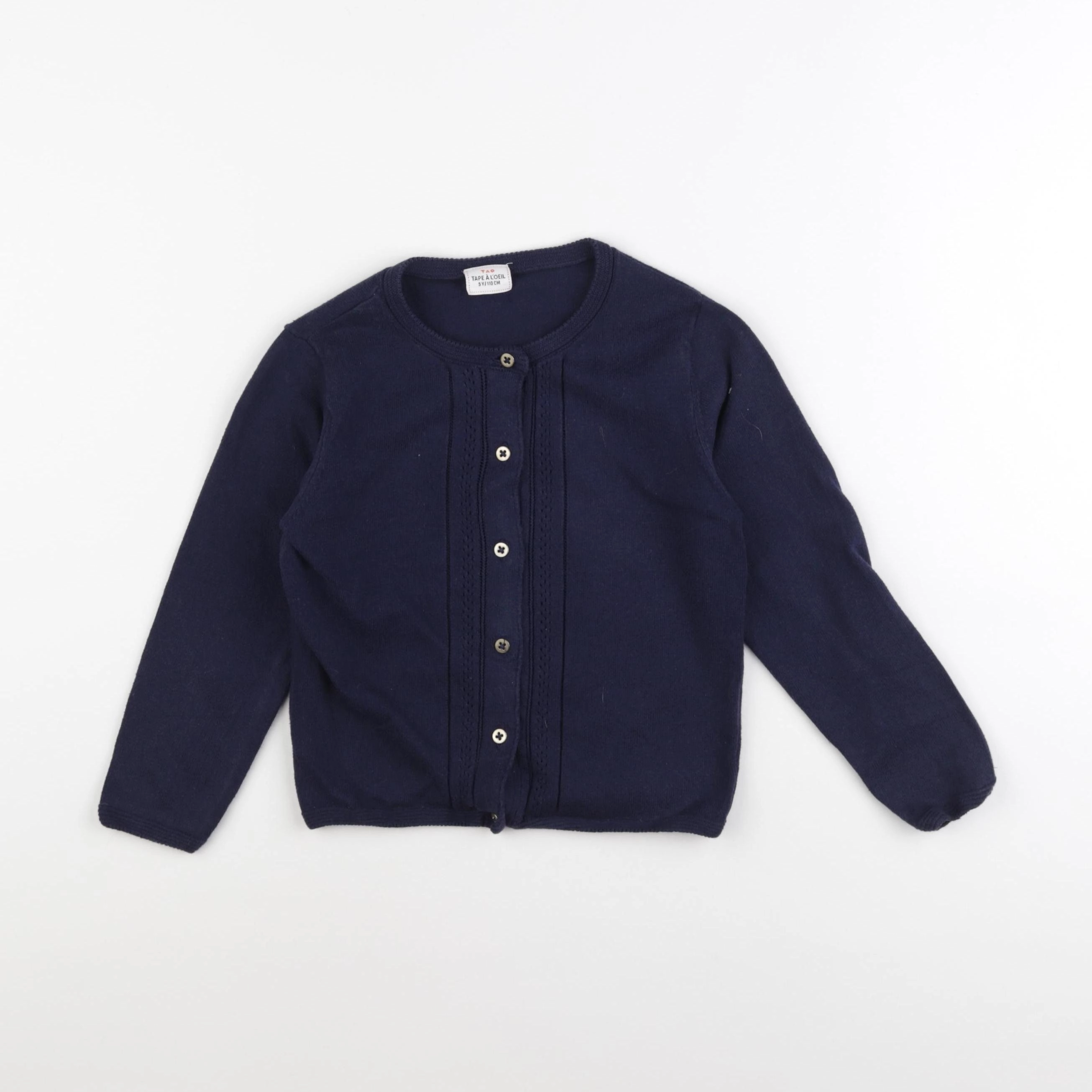 Tape à l'oeil - gilet bleu - 5 ans