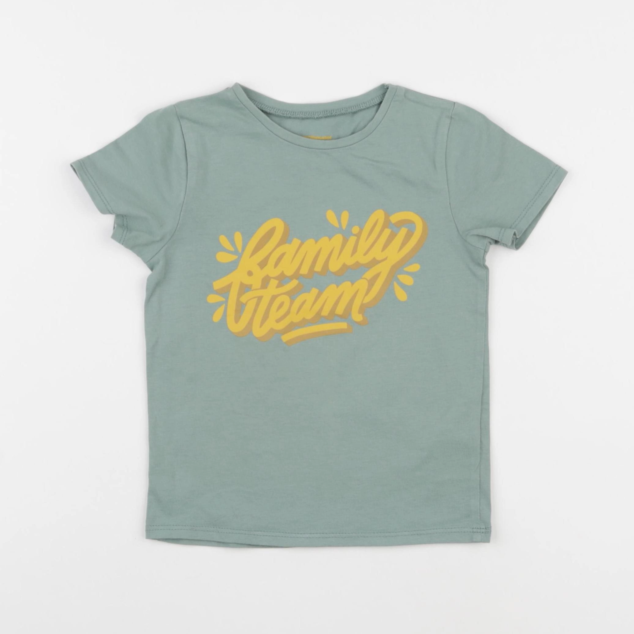 Vertbaudet - tee-shirt bleu - 2 ans