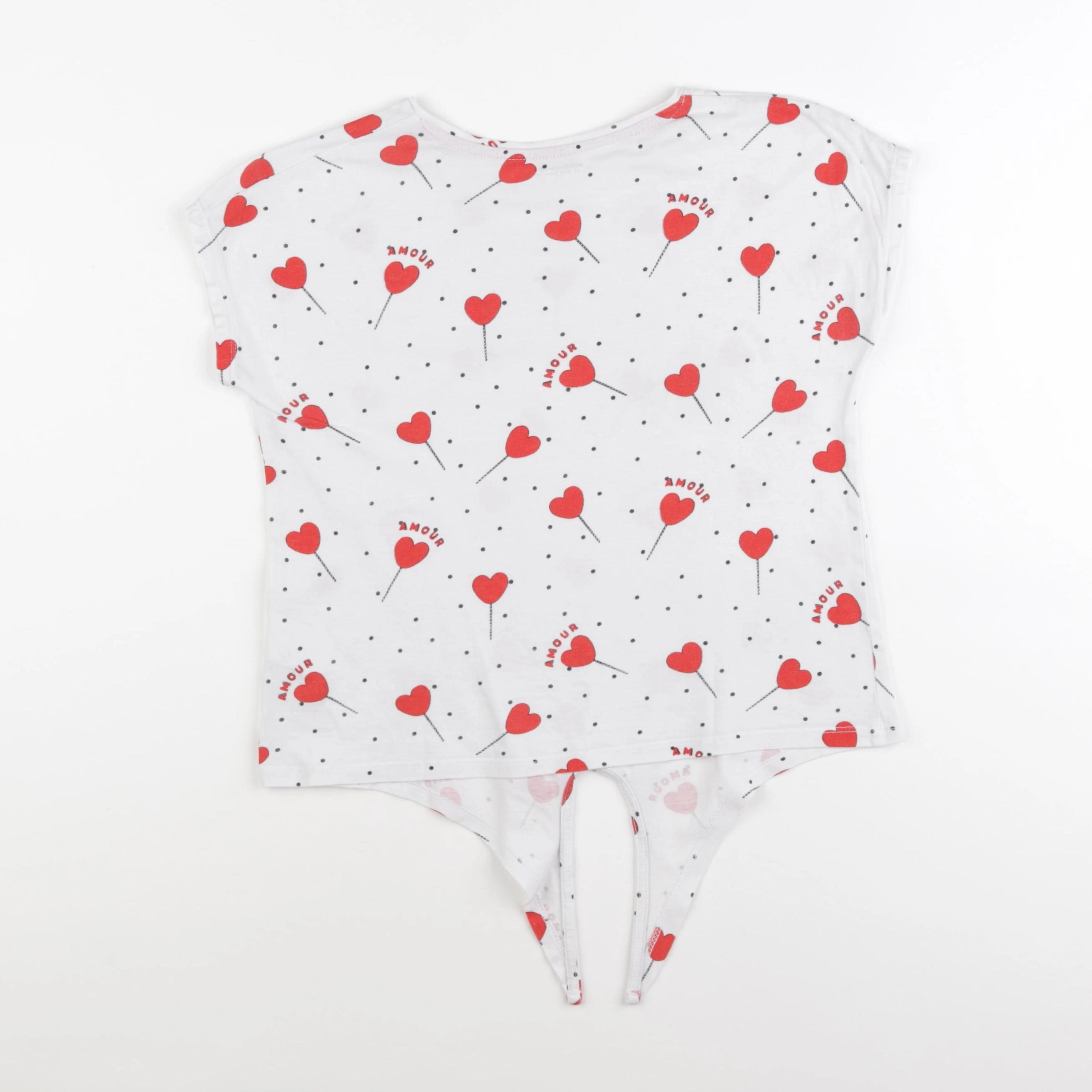 Vertbaudet - tee-shirt blanc - 10 ans