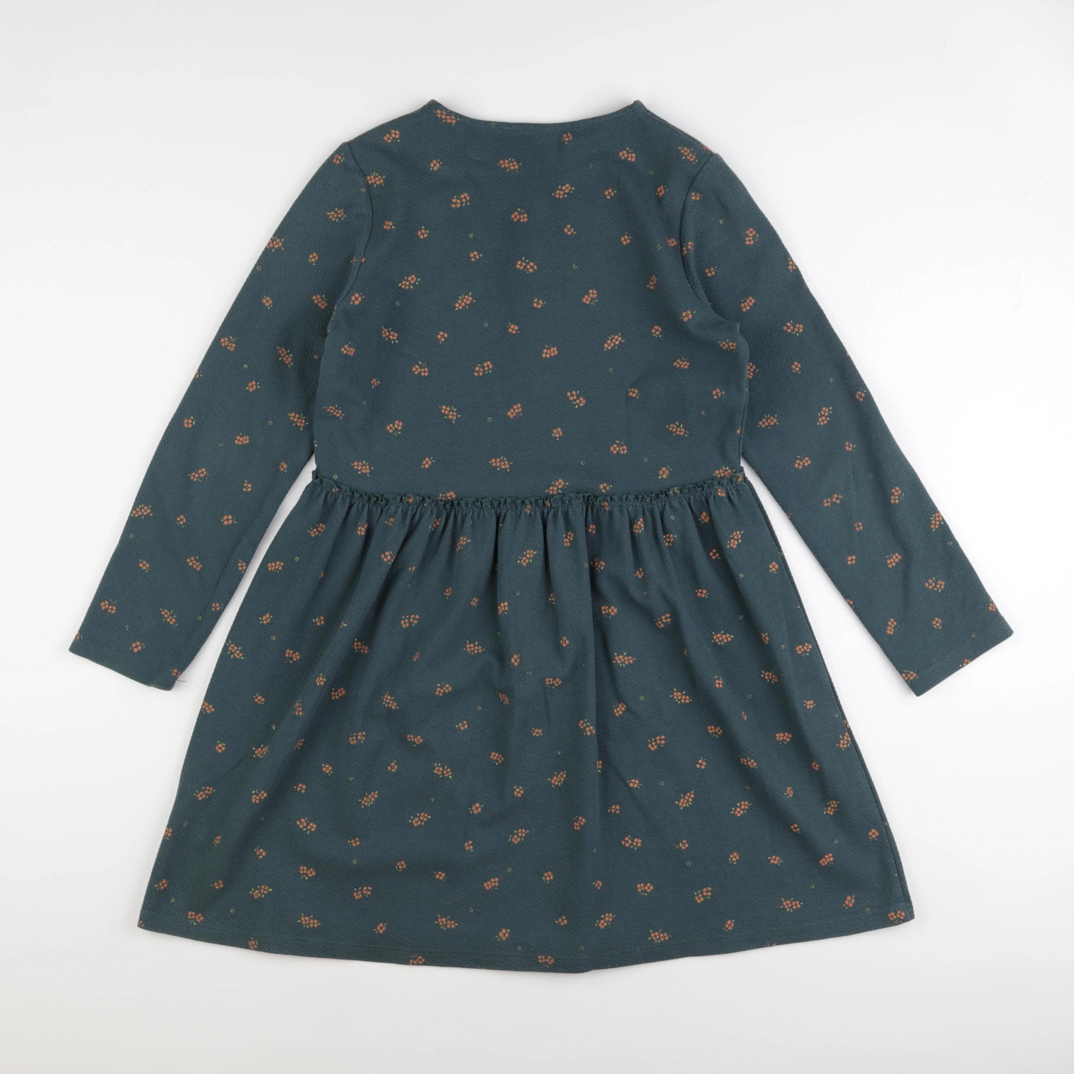 Vertbaudet - robe vert - 10 ans