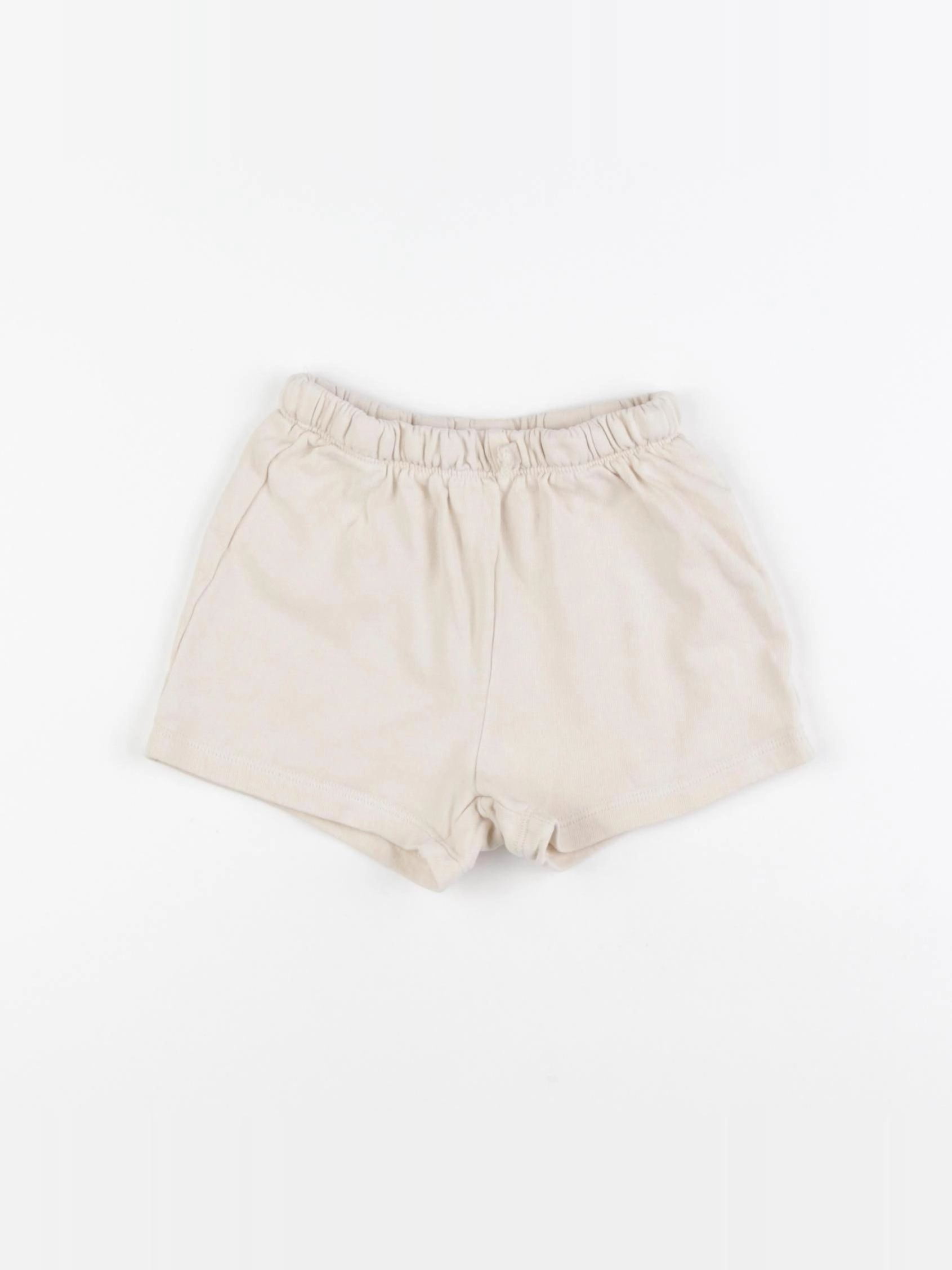H&M - short beige - 12/18 mois