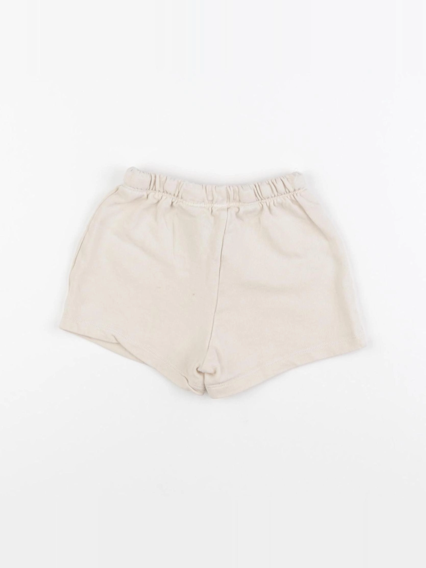 H&M - short beige - 12/18 mois