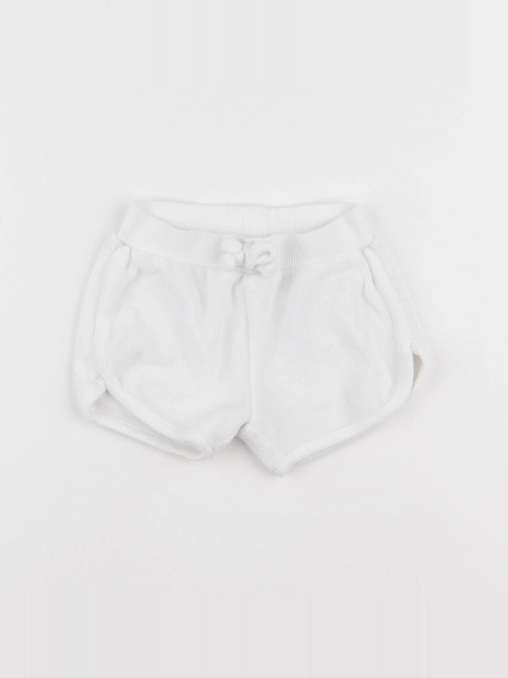 Vertbaudet - short blanc - 12/18 mois