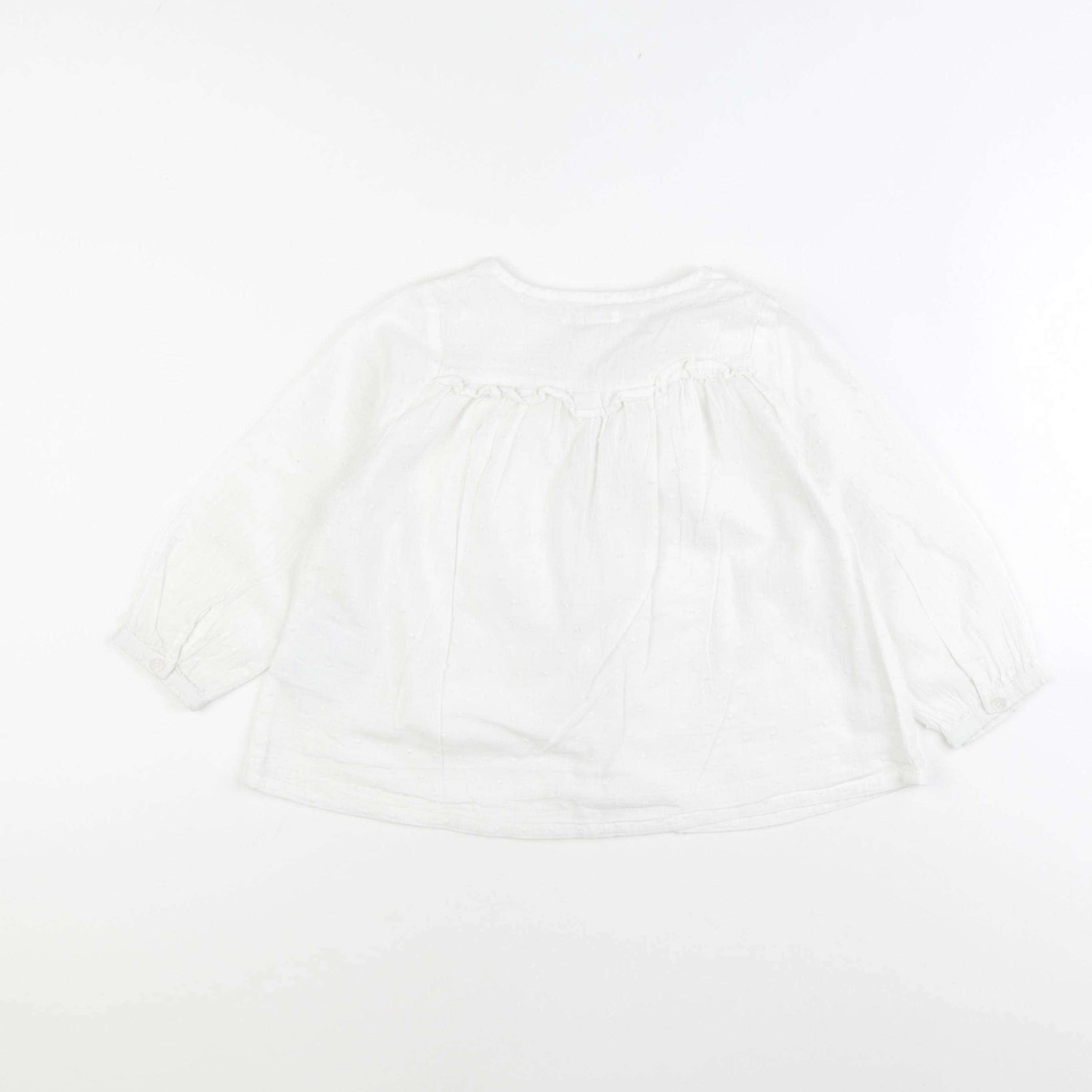Boutchou - blouse blanc - 36 mois