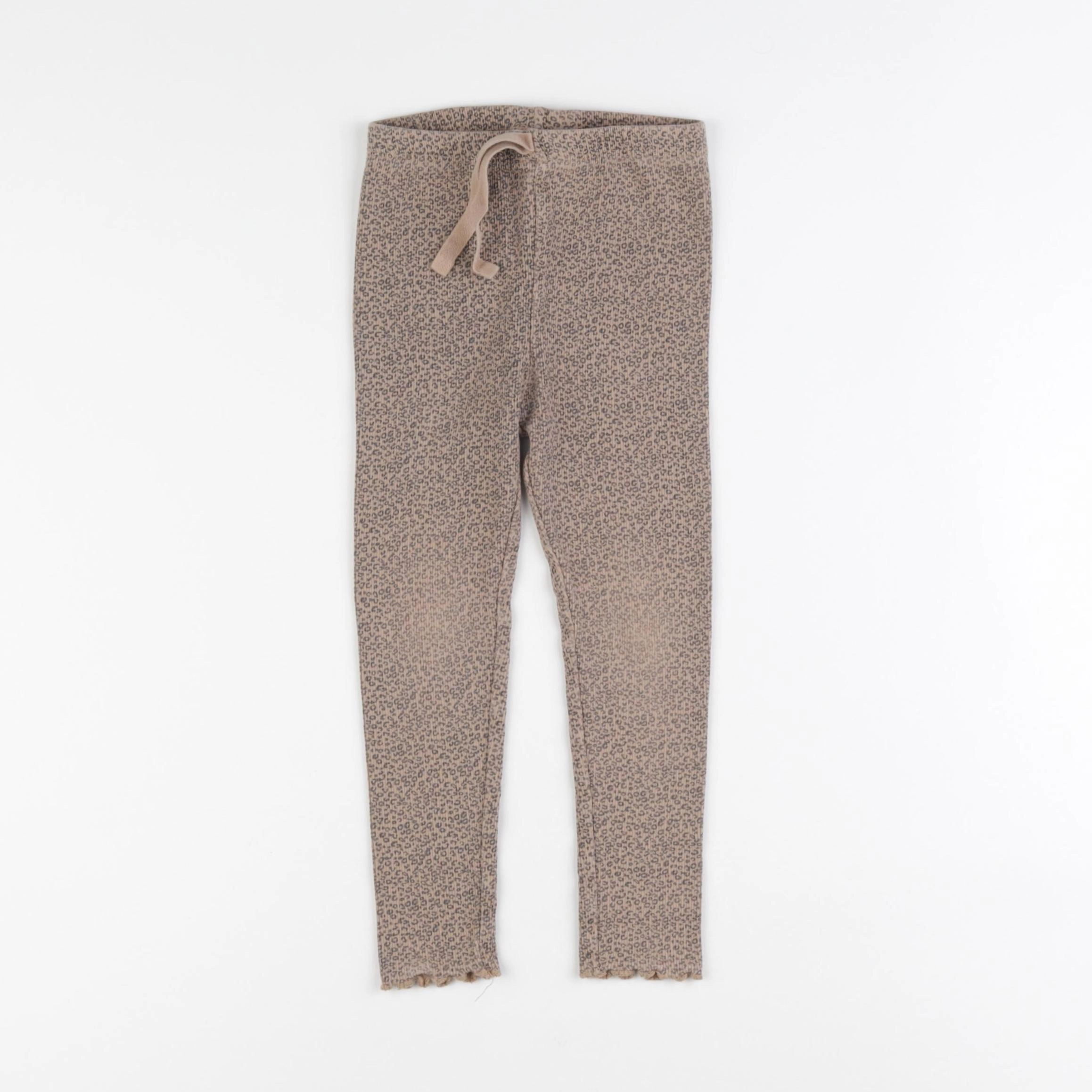 Zara - legging marron - 3/4 ans