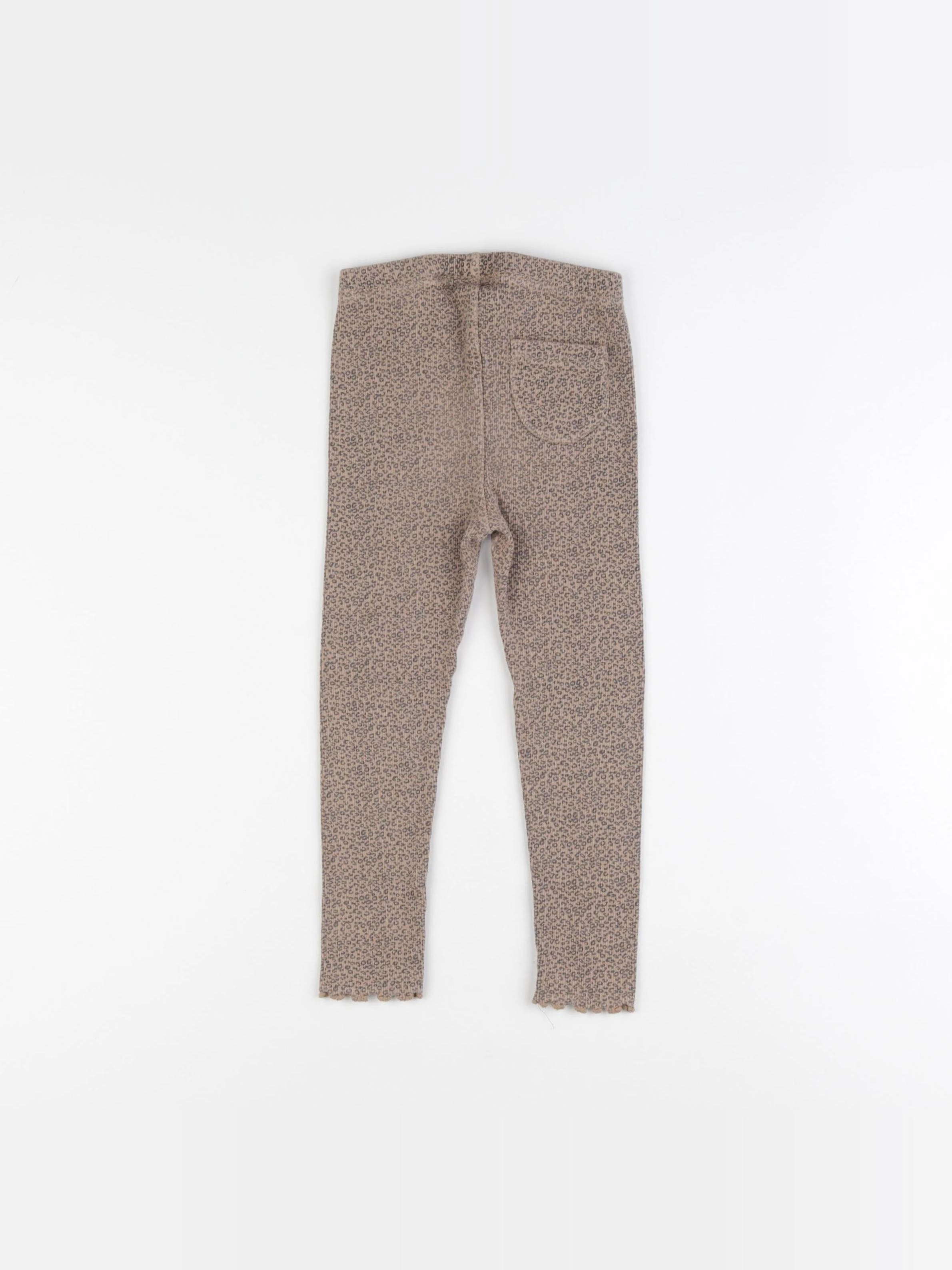 Zara - legging marron - 3/4 ans