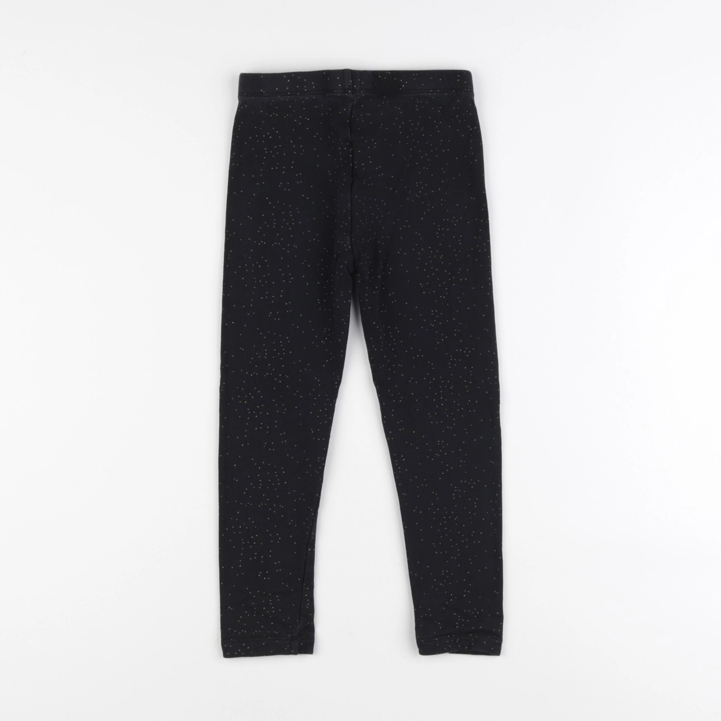 Monoprix - legging noir - 3/4 ans