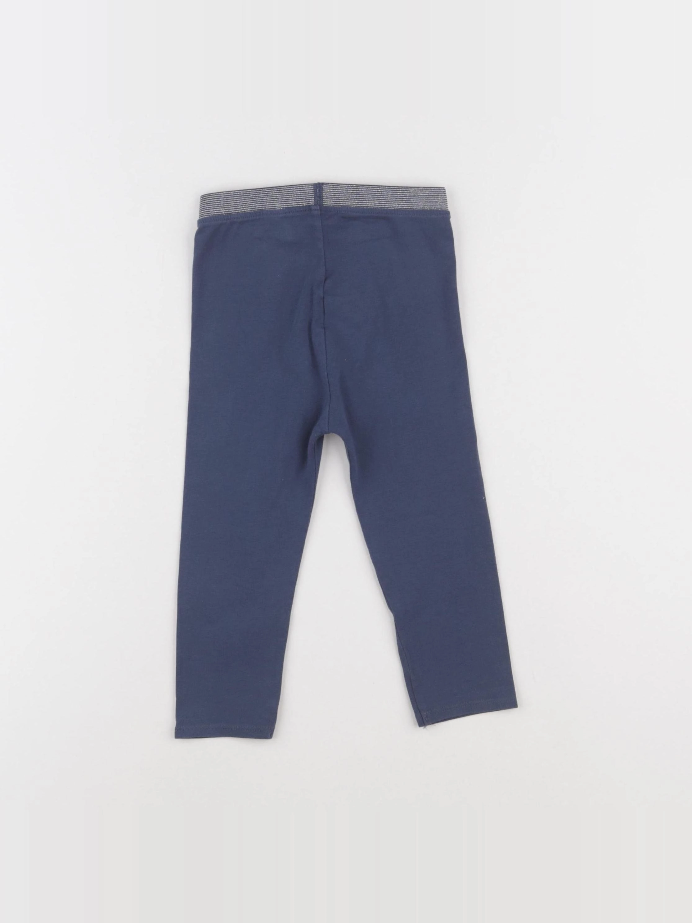 Vertbaudet - legging bleu - 24 mois