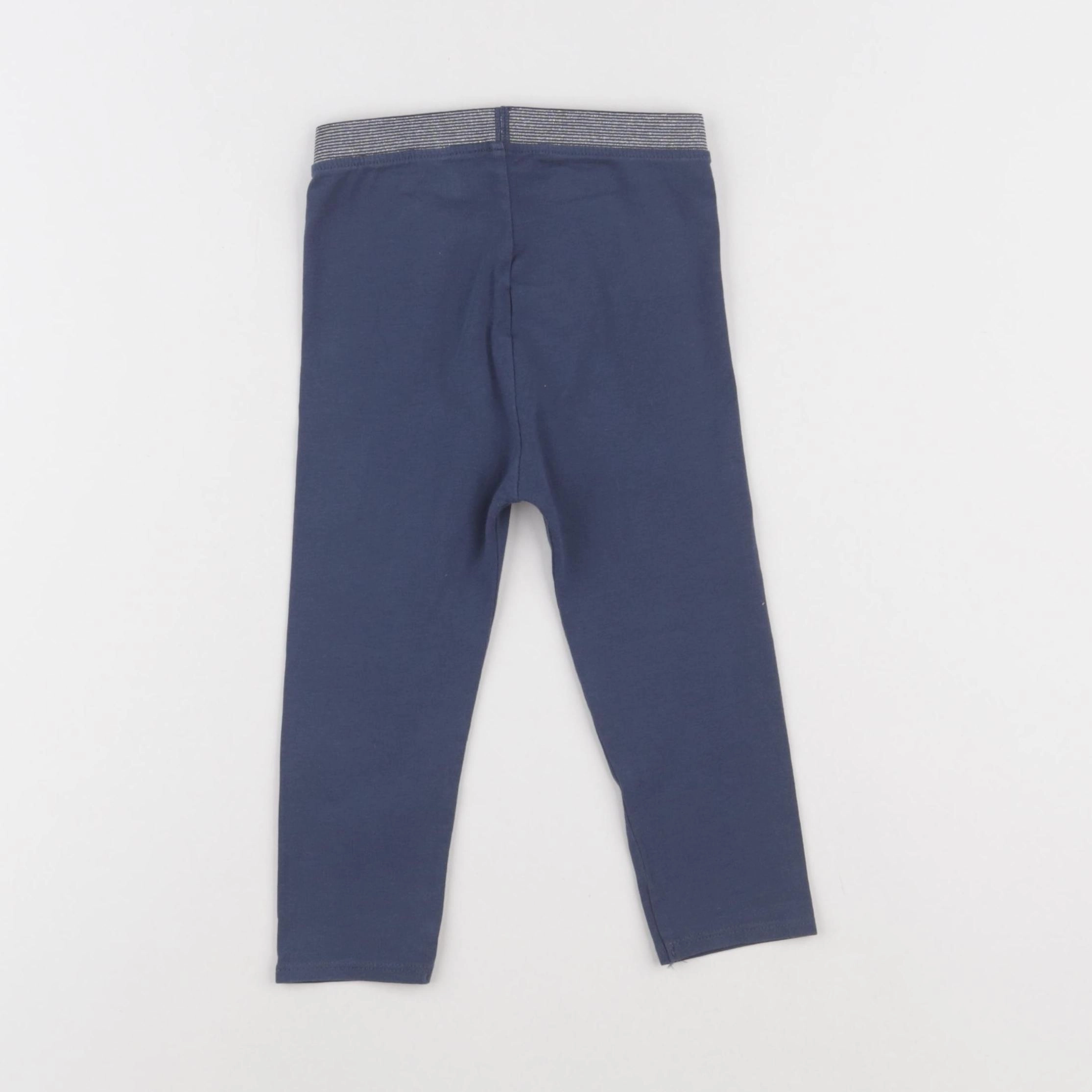 Vertbaudet - legging bleu - 24 mois