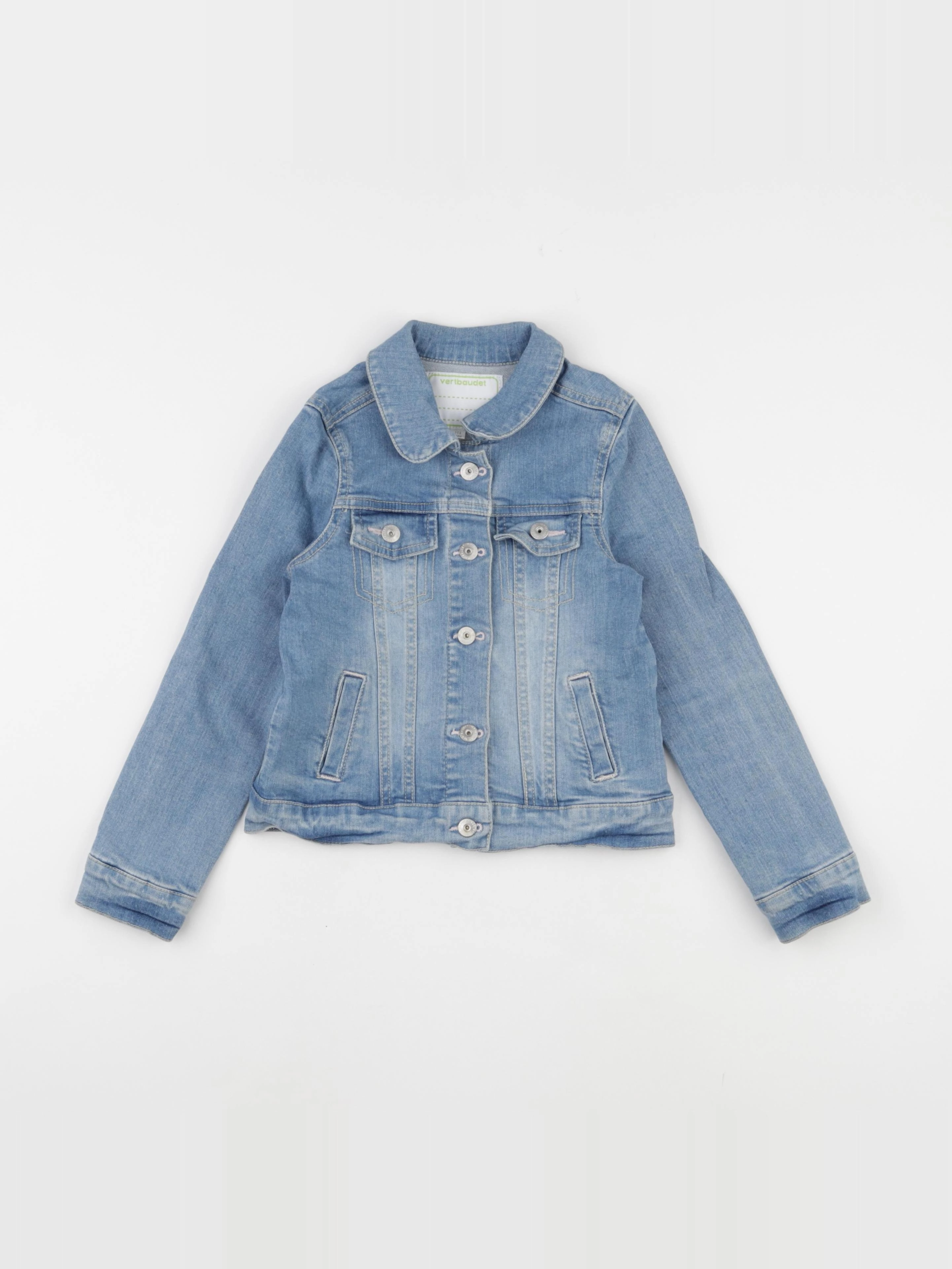 Vertbaudet - veste bleu - 6 ans