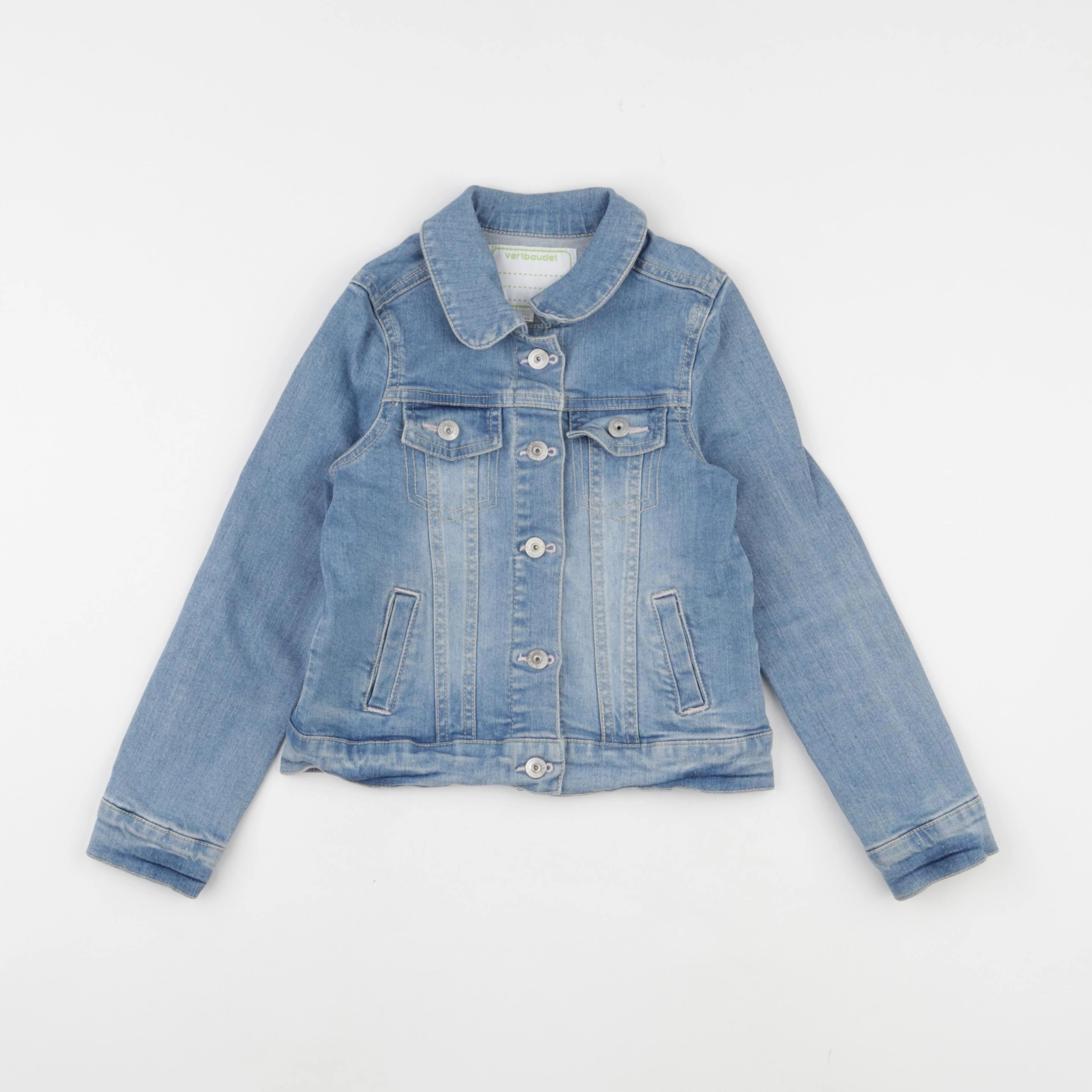 Vertbaudet - veste bleu - 6 ans