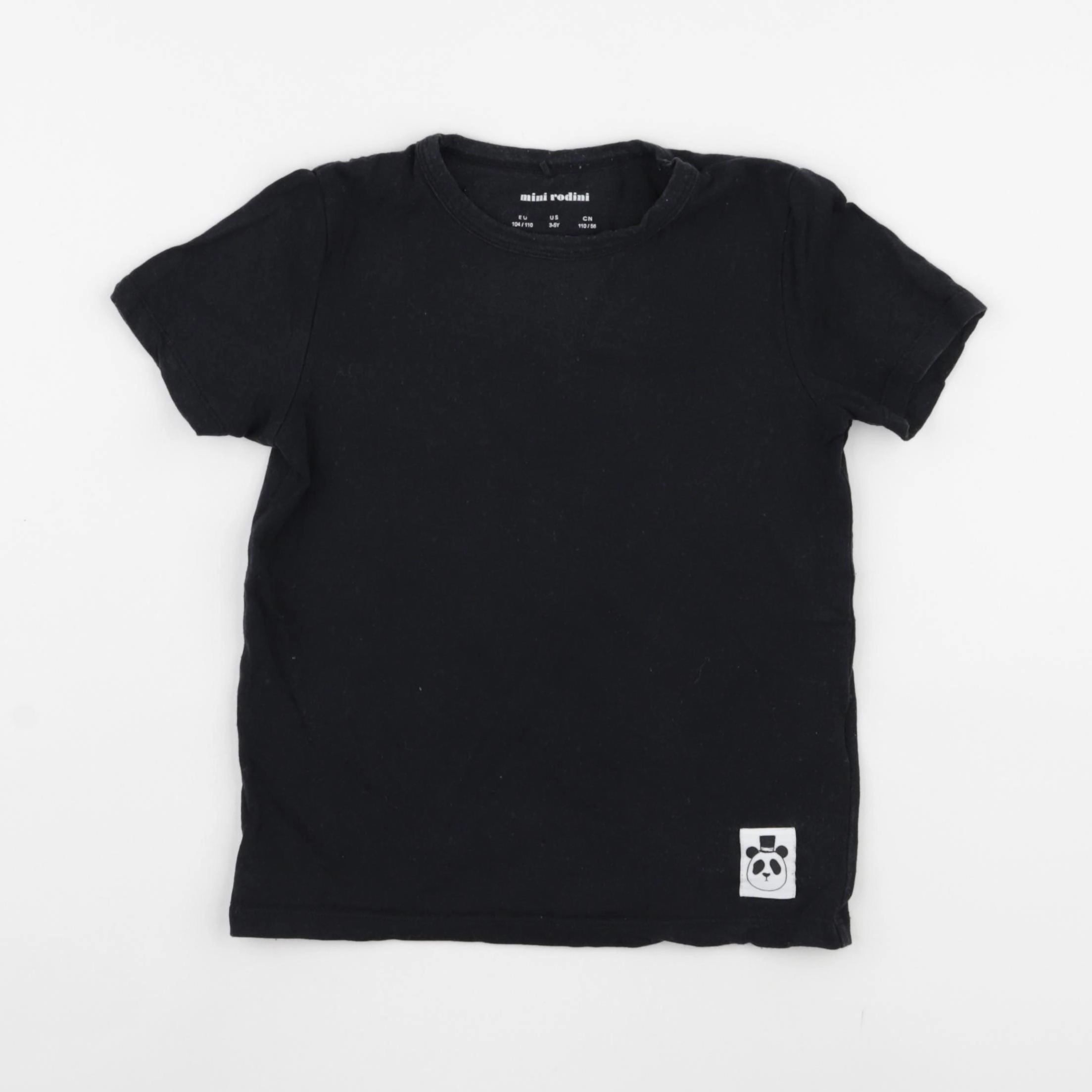 Mini Rodini - tee-shirt noir - 3/4 ans