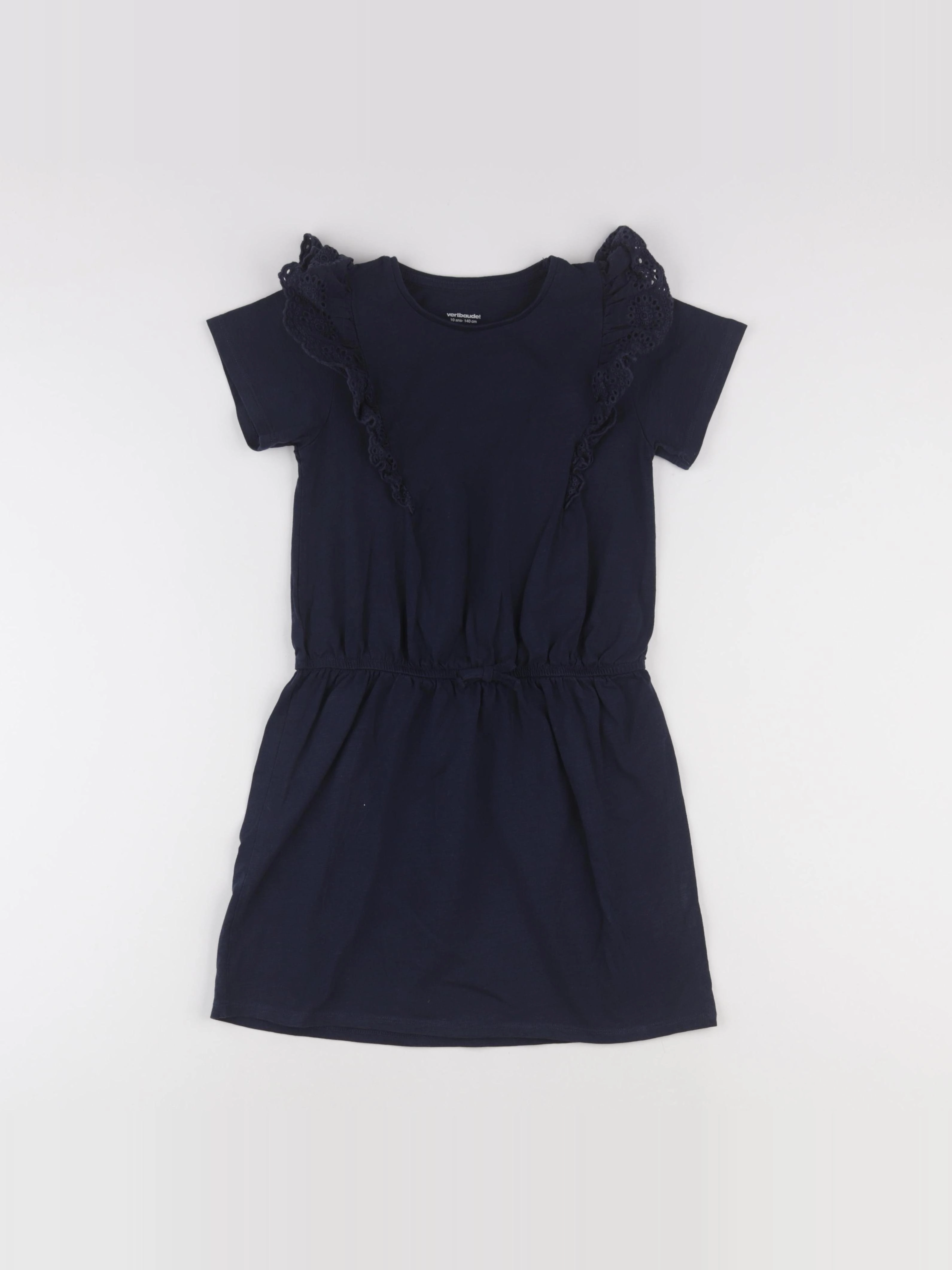 Vertbaudet - robe bleu - 10 ans